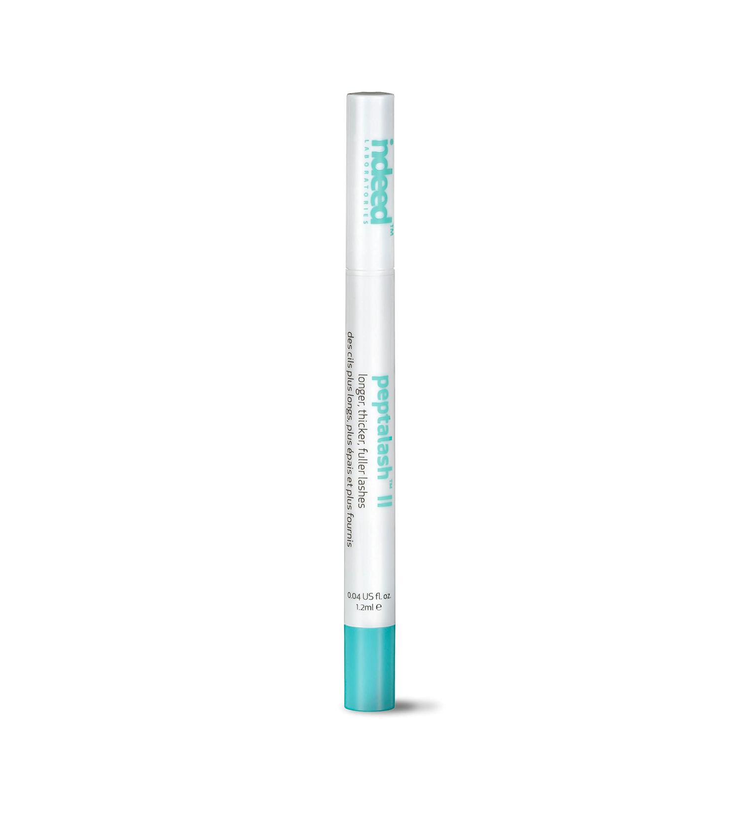 Indeed Laboratories Peptalash II - Lengthening Lash Treatment with Peptides & Panthenol | Strengthen & Nourish Lashes & Brows - 0.02 US Fl. oz - Buy Online on GoSupps.com