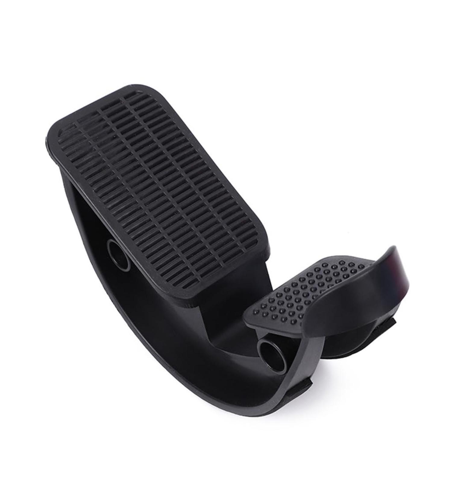 Foot Calf Stretcher Strap for Heel & Ankle Flexibility | Relieve Stressed Leg Muscles | Improve Plantar Health - Black - Buy Online on GoSupps.com