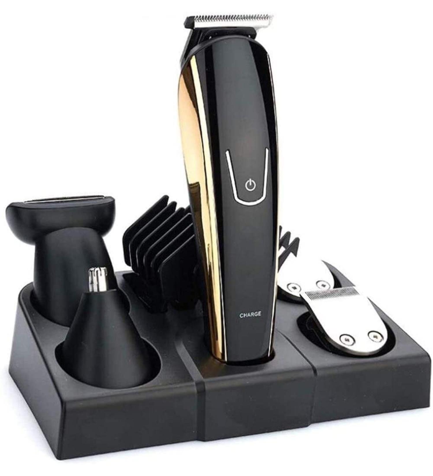Professional Hair Clippers for Men - Ultra Powerful 5-in-1 USB Rechargeable Clipper for Barbers & Stylists - Buy Online on GoSupps.com