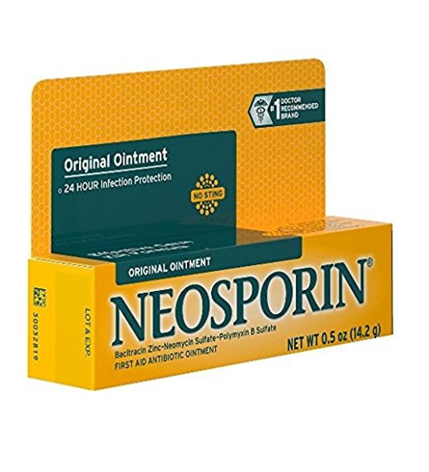 Neosporin Ointment Original 0.5 Ounce 0.5 Ounce (Pack of 1)