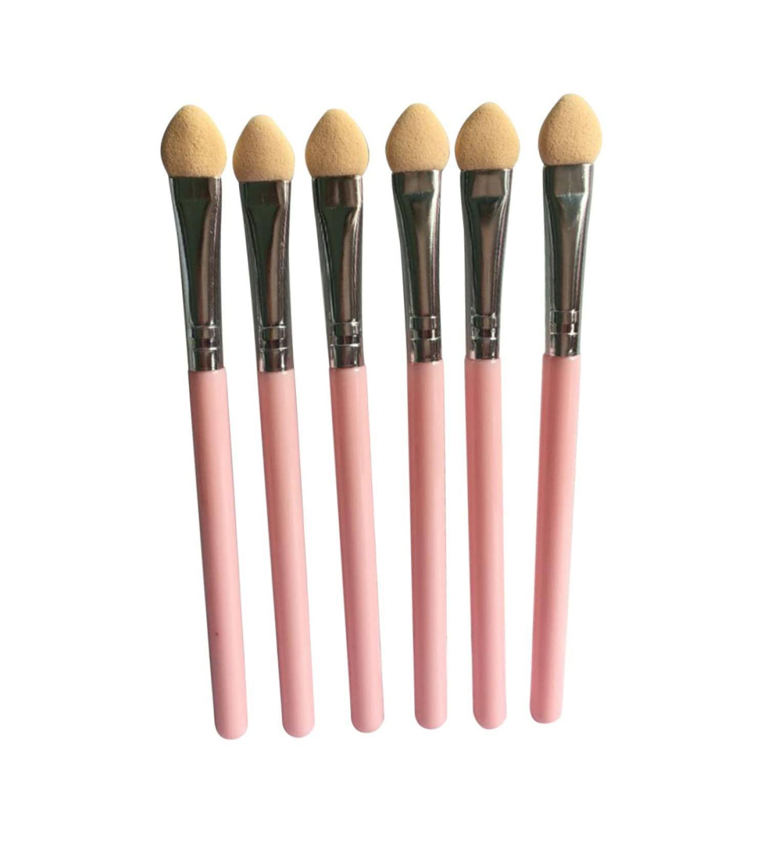 FOMIYES Make Eye Shadow Brush Mini Makeup Sponge Eyeshadow Sponge Tip Applicator Eye Shadow Applicator Double Sided Portable Eye Shadow Brush Soft Makeup Brush Make up - Buy Online on GoSupps.com