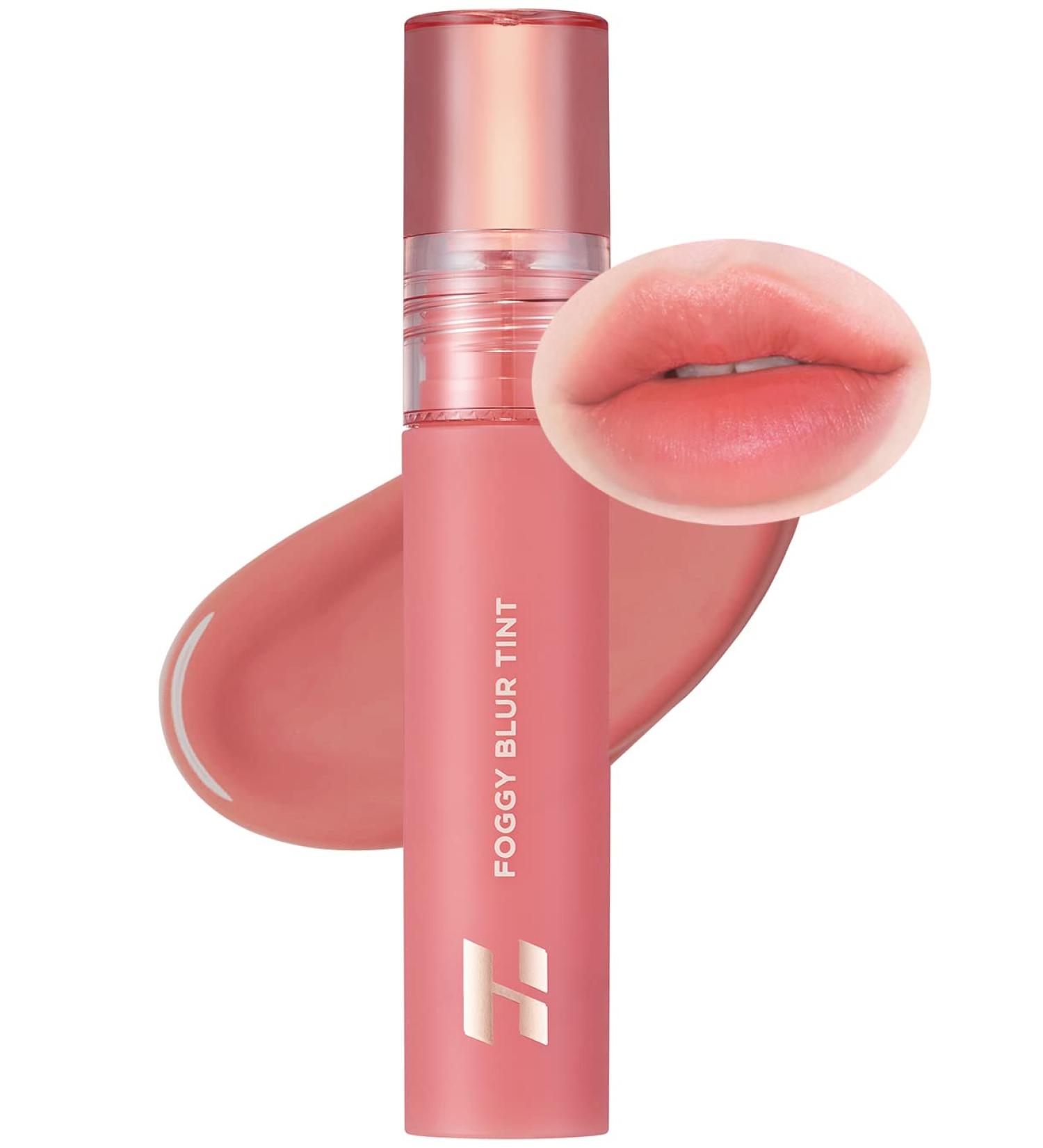 HOLIKA HOLIKA Foggy Blur Tint - Lightweight Sheer Pink Lip Makeup with Hyaluronic Acid & Moisture - Buildable Formula for Silky Finish (0.14 fl.oz - Buy Online on GoSupps.com