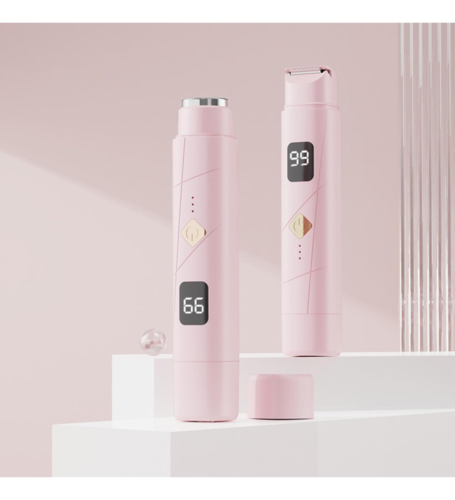 Rasoir pour femme avec fonction Tondeuse faible bruit Texture ABS Convient pour une utilisation compl te du corps Doux pour les peaux d licates Rasoir double t te - Buy Online on GoSupps.com