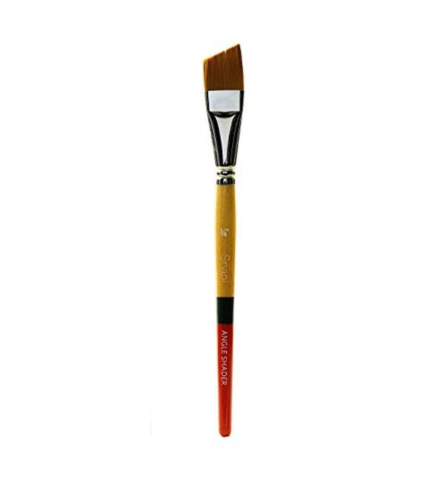 Princeton Snap! Brush Gold Taklon Angle Shader 34 - High-Quality Brush for Precise Detailing - Buy Online on GoSupps.com