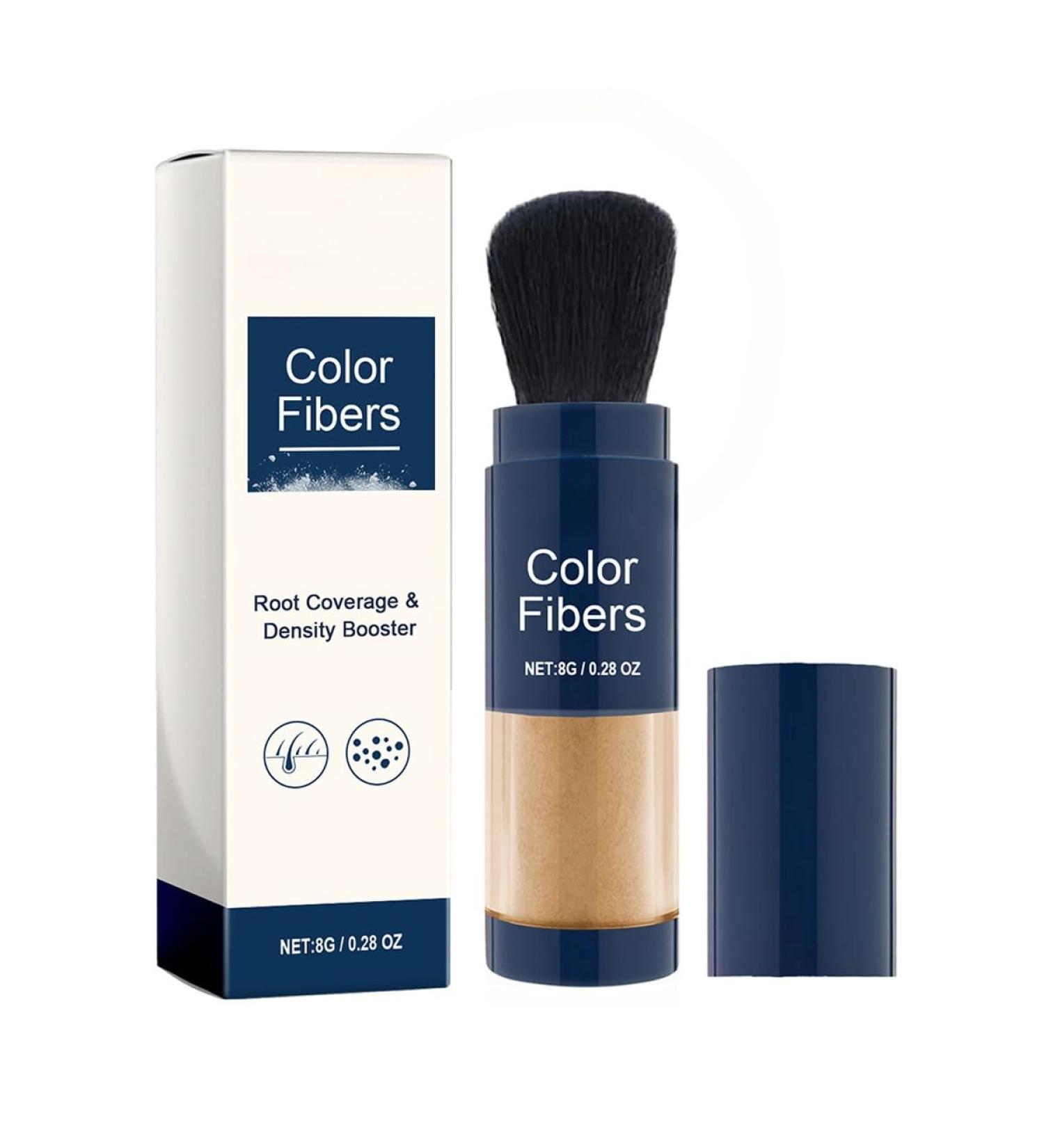 Thick Hair Fiber Powder Colored Hair Thickener Hair Fiber Powder Hair Fibers Refill Enhanced Hair Root Color Powder Hair Fiber Powder for Women & Men (Light Brown) - Buy Online on GoSupps.com