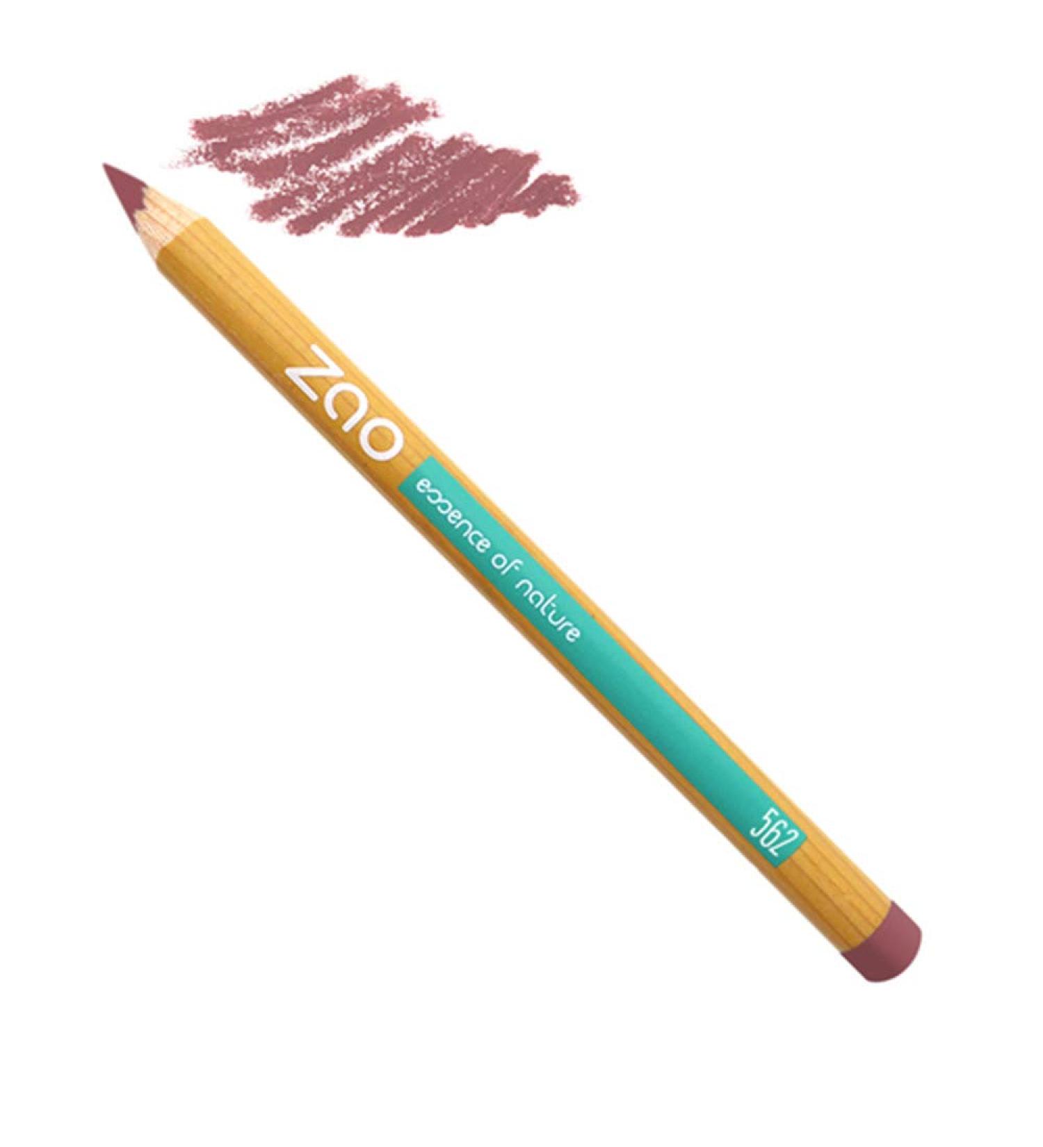Zao Bamboo Pencil Eyes Lips & Eyebrows 562 (Rosewood) - 1.14 g