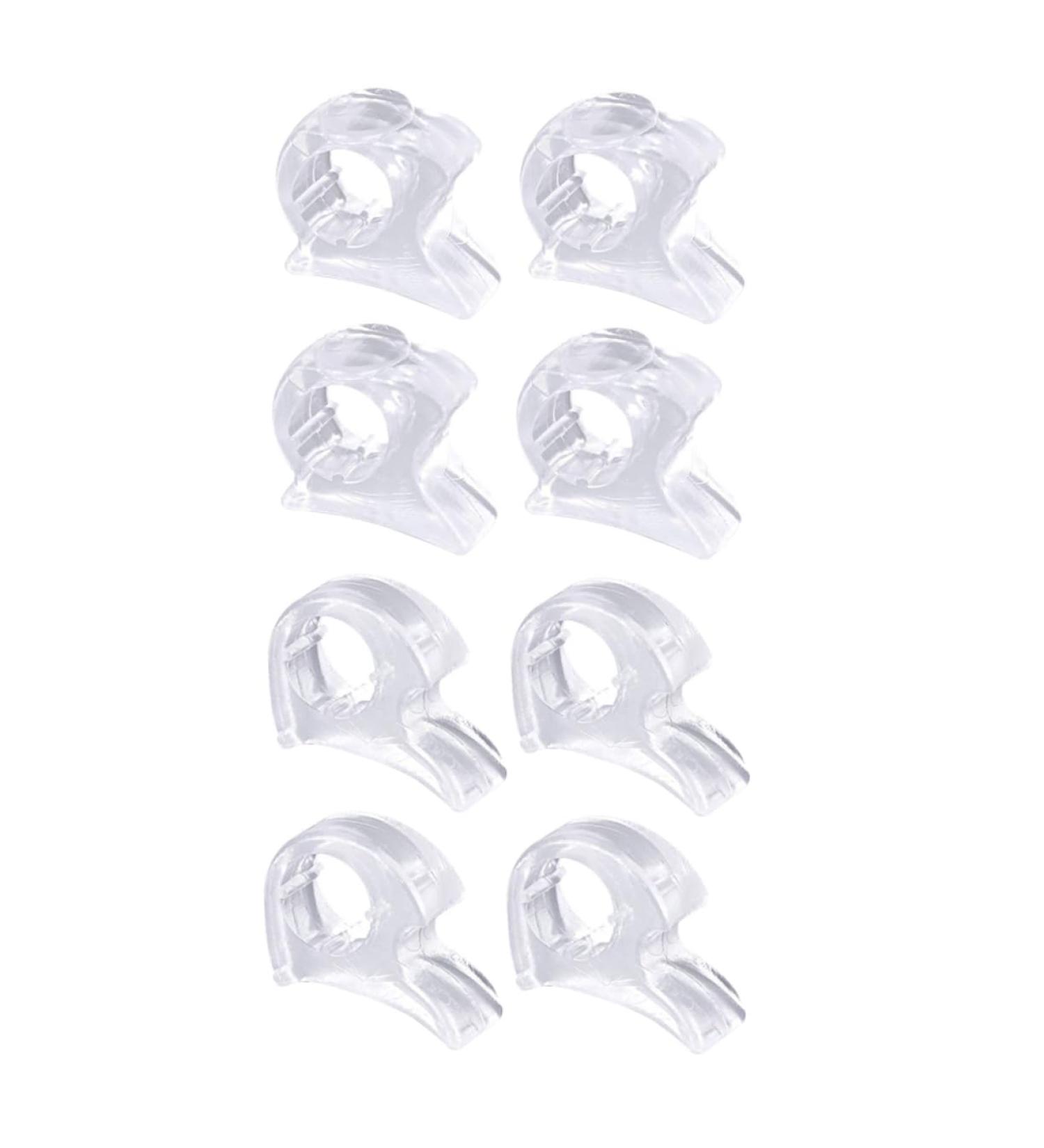 Gatuida 4 Pairs Toe Separator & Splint Brace for Hallux & Hammer Toes - Adjustable Foot Splitter for Men & Women - White Sebs Big Toe Spacers - Buy Online on GoSupps.com
