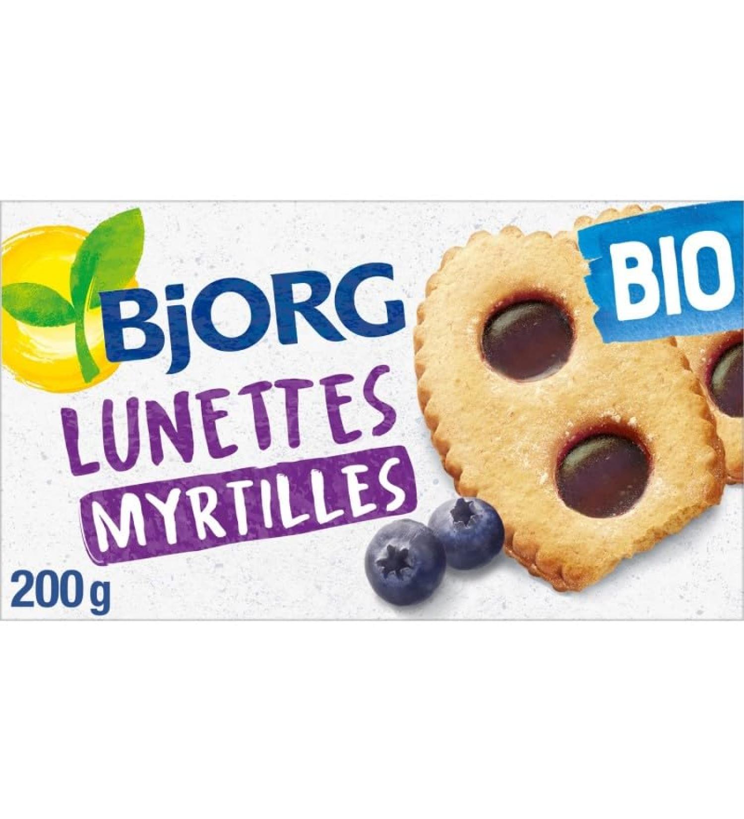  G n rique BJORG's delicious organic blueberry cookies 200g - A healthy and nutritious snack for your sweet tooth - Pack of 3 - Buy Online on GoSupps.com