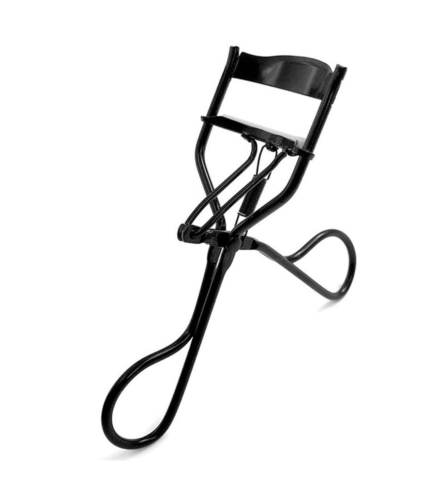 Eyelash Curler with No Pinching or Pulling Design - Just Beautifully Curled Eyelashes and Longer Looking Lash Line Curl - in Premium Matte Black Look - Buy Online on GoSupps.com