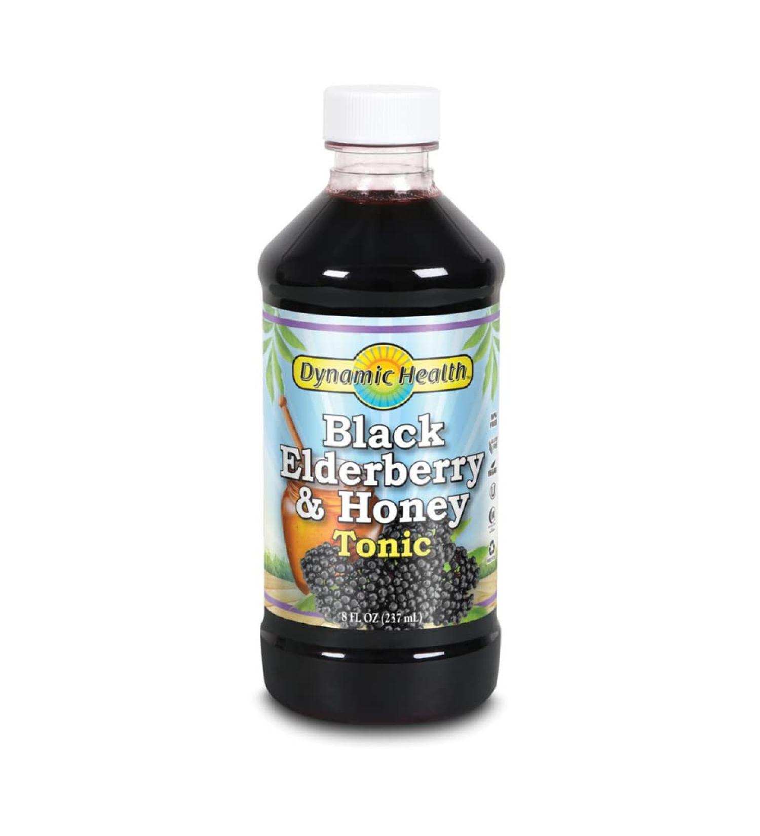 Dynamic Health Elderberry & Honey Tonic | 8 oz