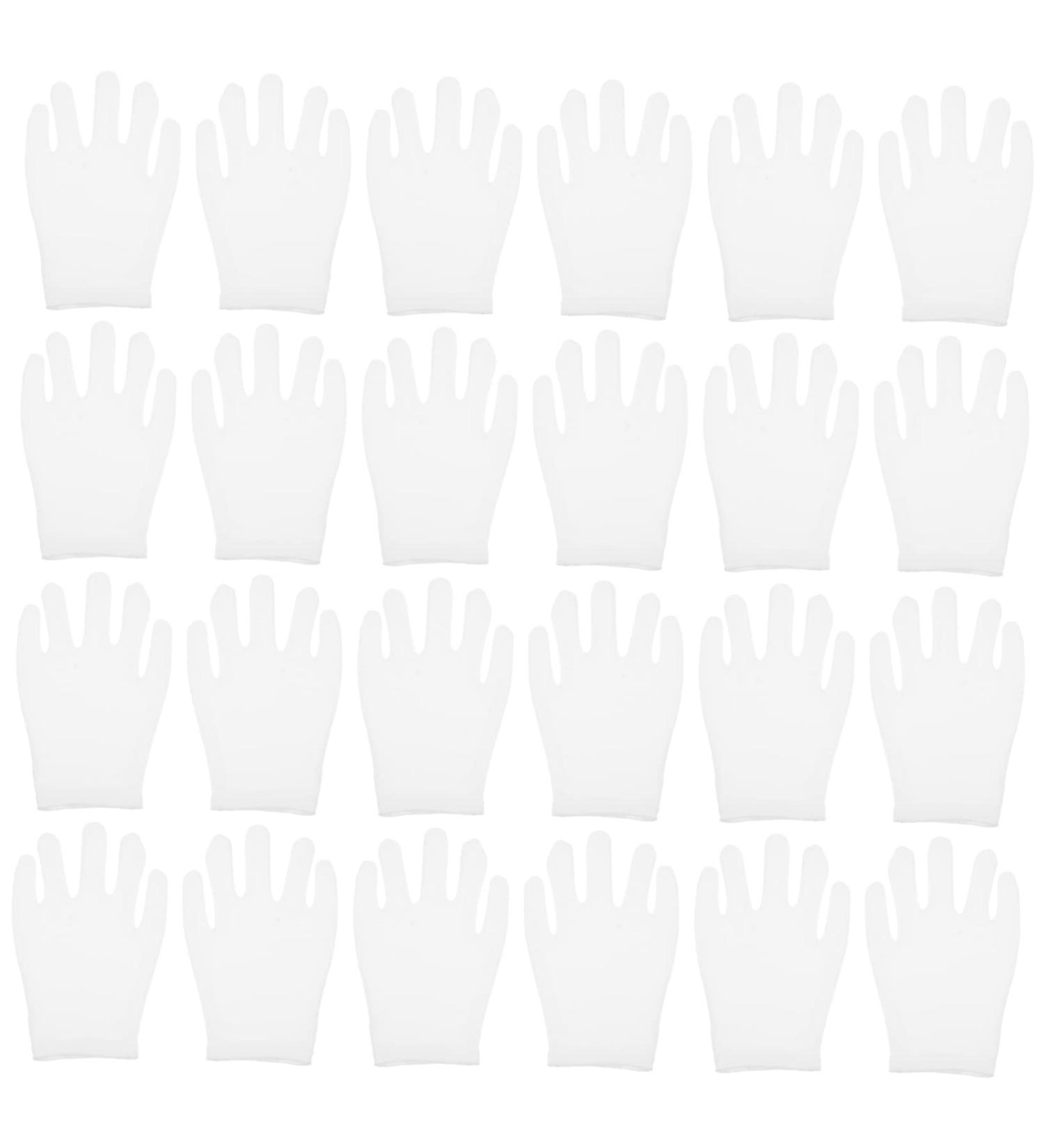 NUSITOU 12 Pairs Washable Cotton Gloves Cotton Jewelry Gloves Stretchable Lining Gloves White Jewelry Gloves Elastic Cotton Gloves White Gloves Women Watch Moisturizing Hand Gloves Work 23x13x8.5cm - Buy Online on GoSupps.com
