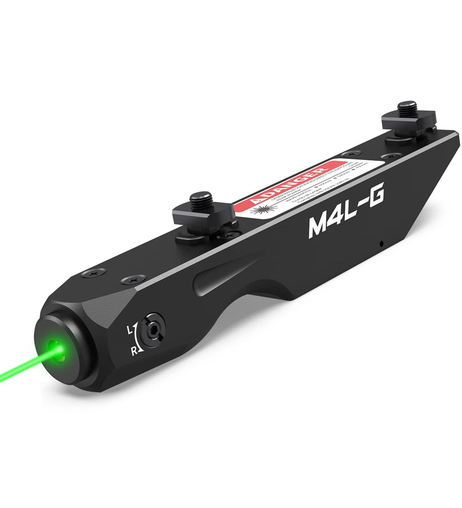 Votatu M4L-G Green Laser Sight for M-Lok Rail | Ultra Low-Profile Tactical Rifle Laser with Strobe | Magnetic Rechargeable - Buy Online on GoSupps.com