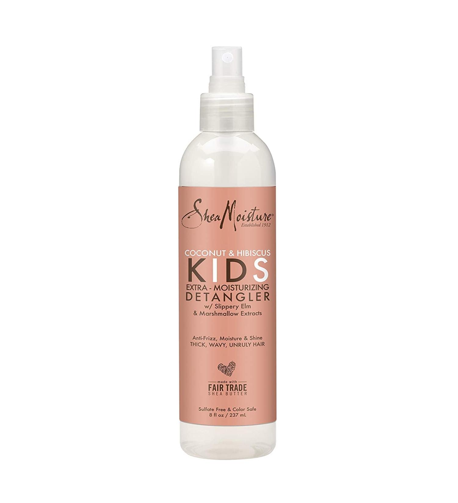 Shea Moisture Coconut & Hibiscus Kids Extra-Moisturizing Detangler 8 Ounce