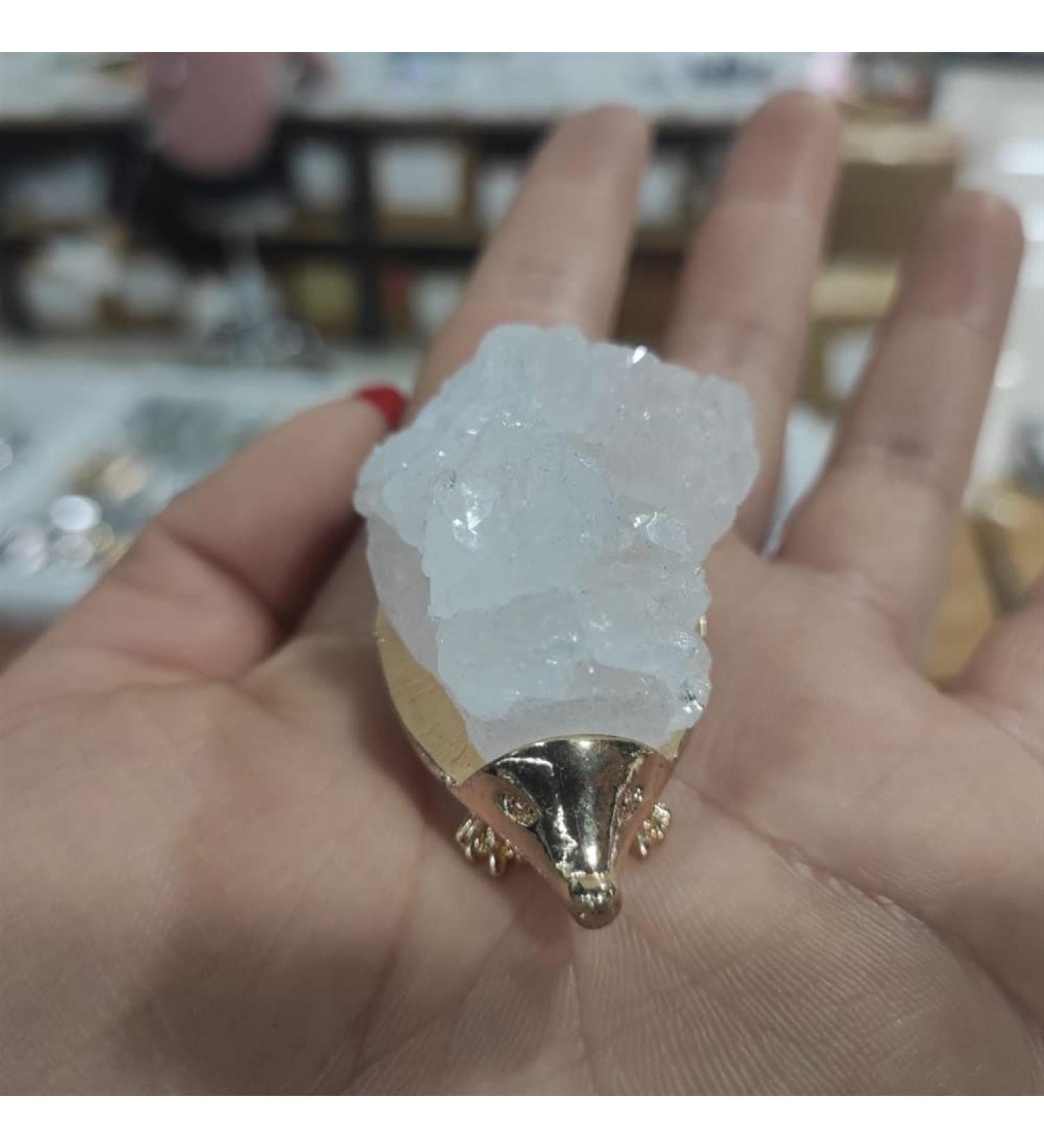 Specimen Natural Minerals Amethyst Crystal Cluster Hedgehog Hand Engraving Modern Home Decor Craft Small Decorations Gifts - Buy Online on GoSupps.com