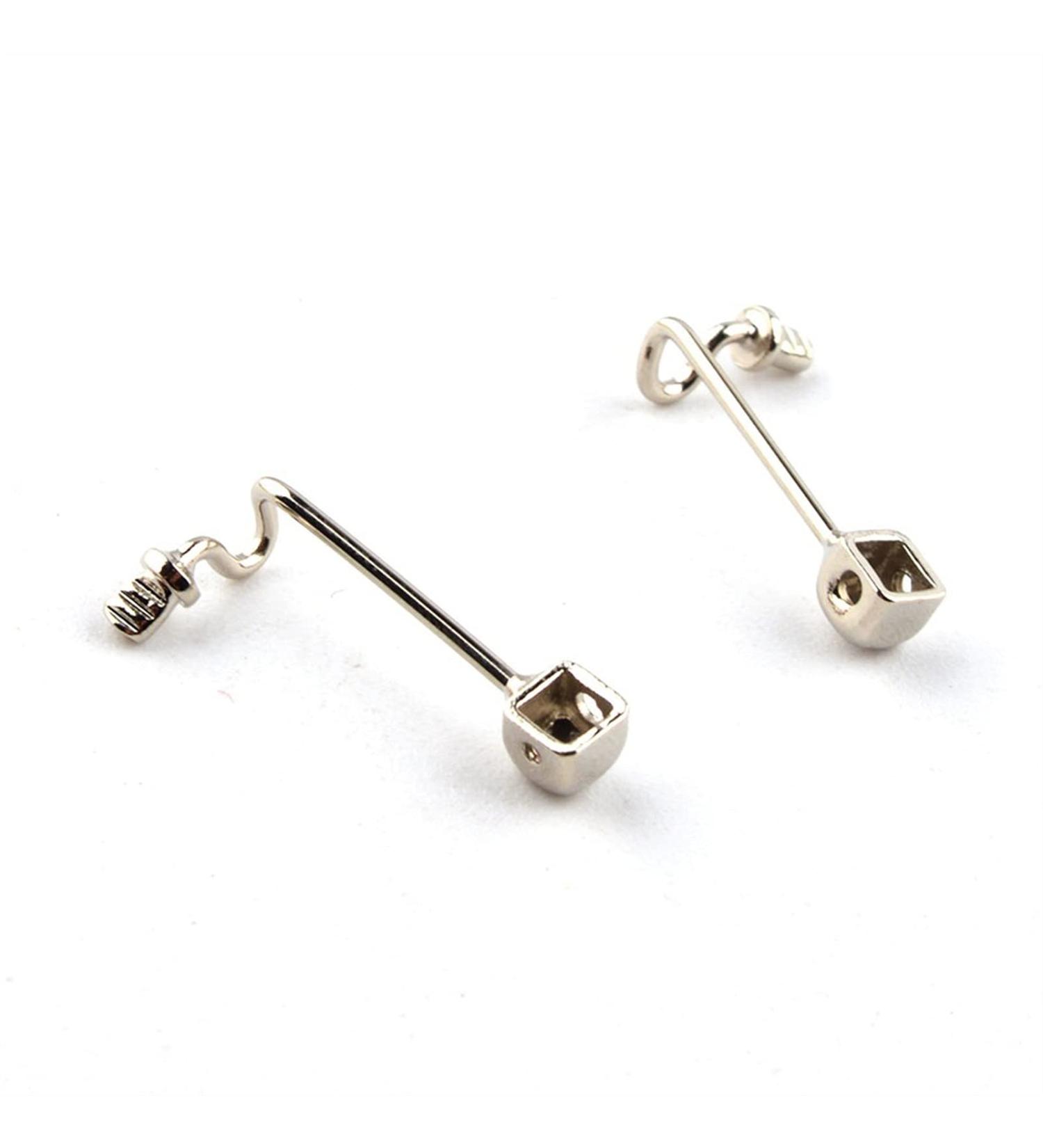 SBTRKT 100pcs Eyeglass Nose Pad Arms - Stainless Steel Replacement Parts | 50 Pairs for Eyeglass Repair - Buy Online on GoSupps.com