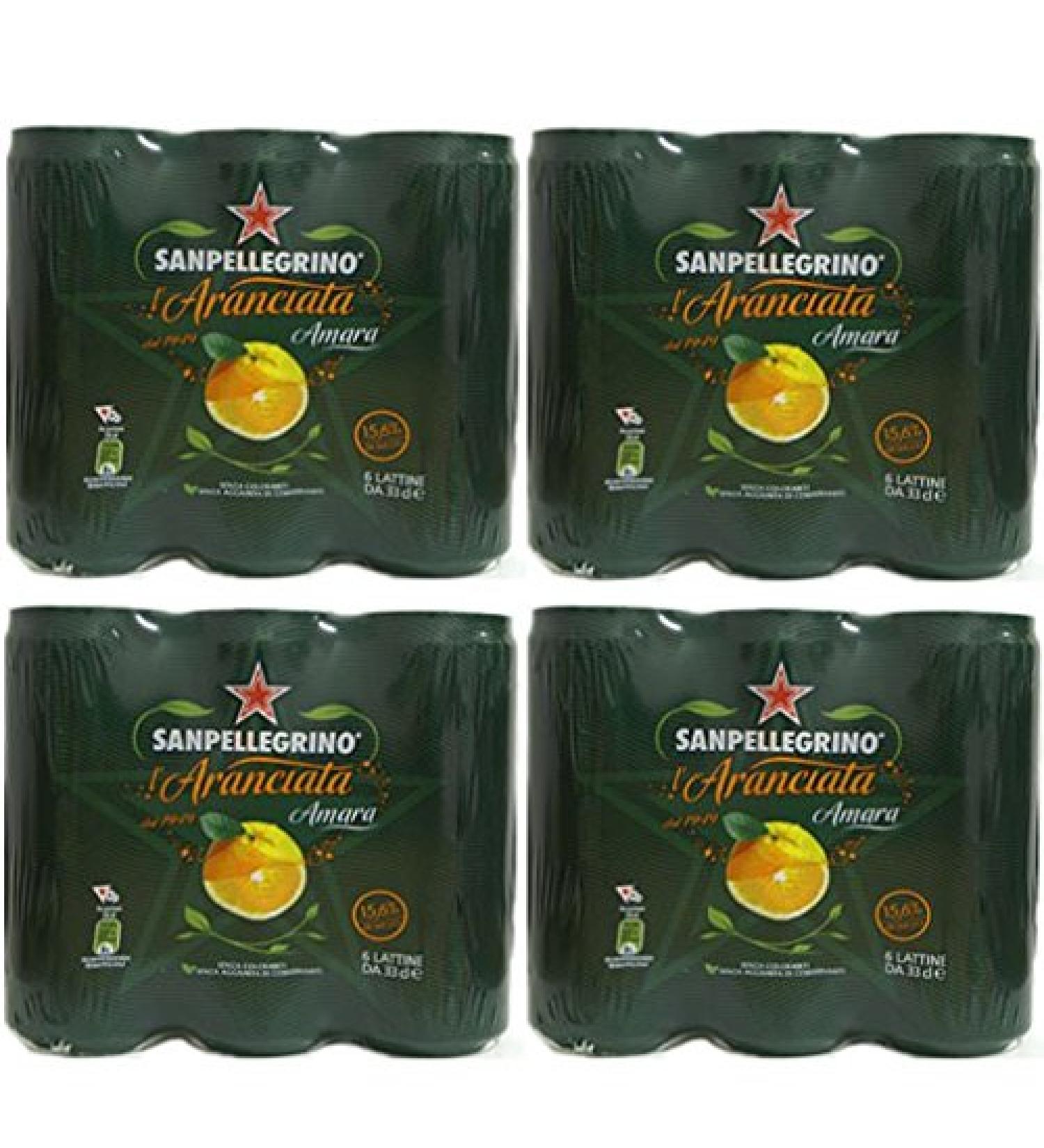 San Pellegrino - ARANCIATA AMERE X 6 - Italian artisan product