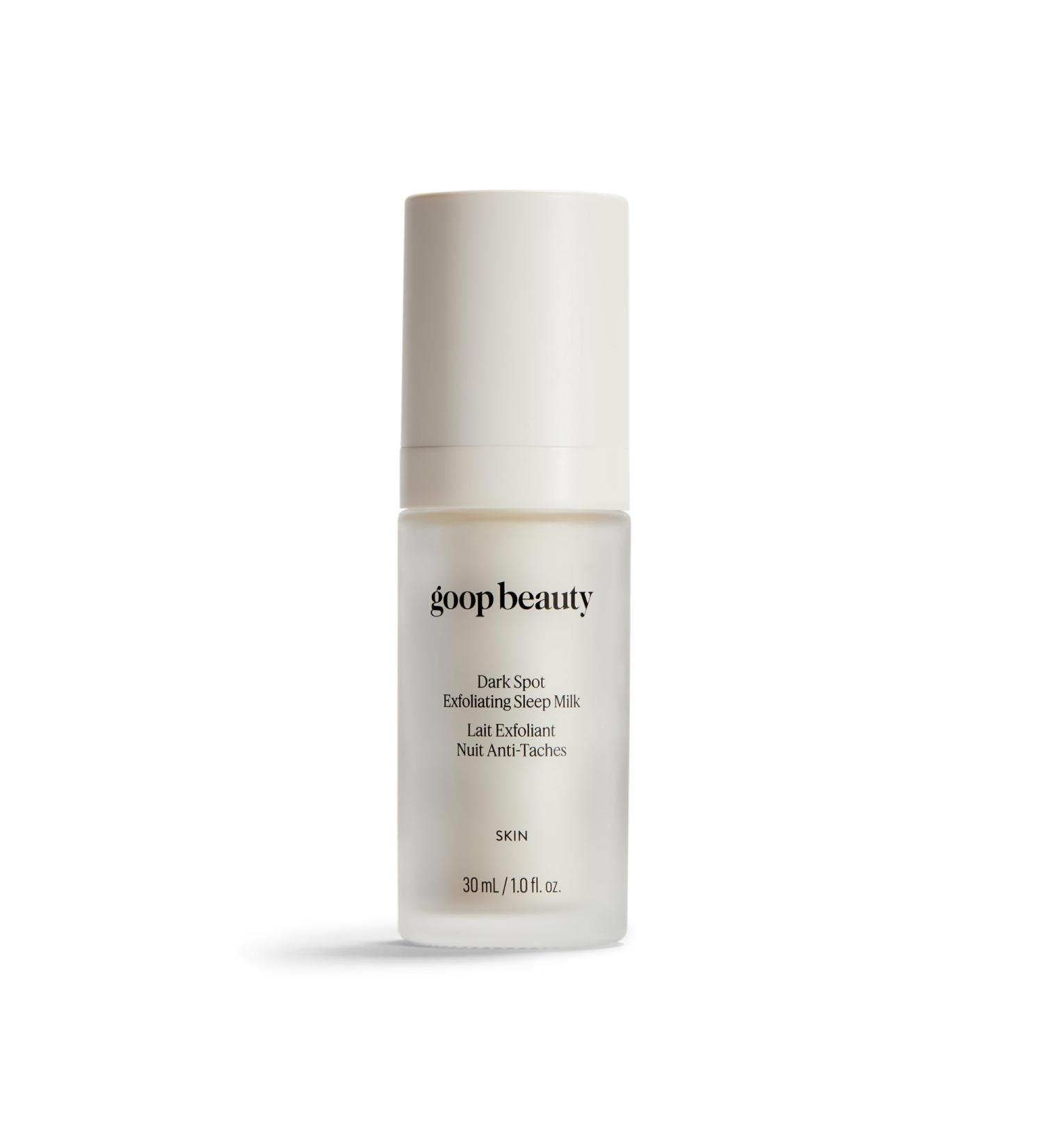 goop Beauty Sleep Milk Serum | Intense Face Exfoliator to Smooth Uneven Texture Wrinkles & Pores | Glycolic Acid & Hyaluronic Serum | Dark Spot Corrector | 1 fl oz Dark Spot Exfoliating Sleep Milk Serum - Buy Online on GoSupps.com