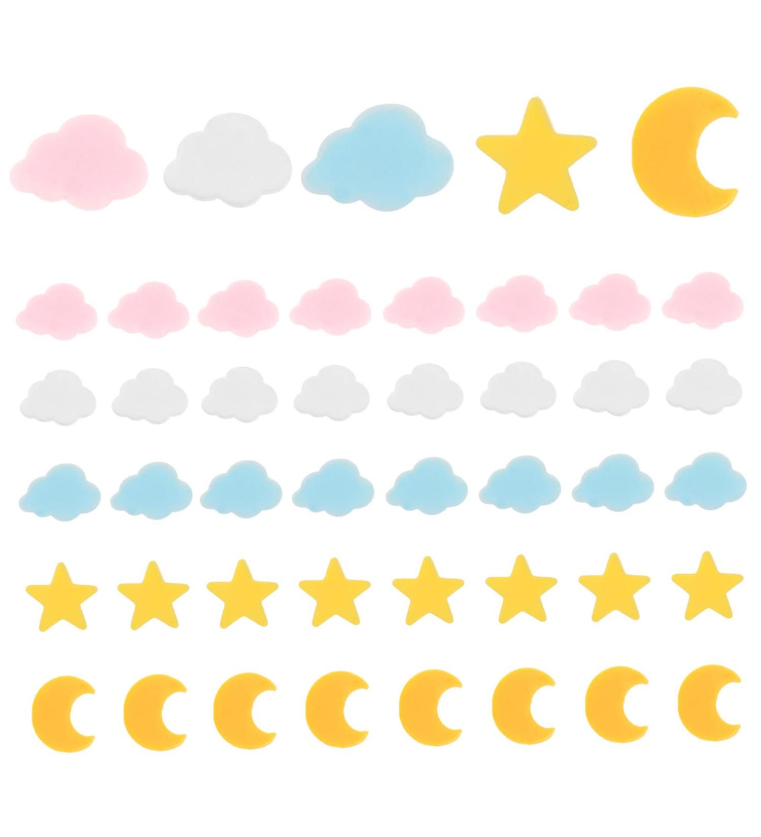 Housoutil DIY Phone Cover Slices 1 Nail Art Polymer Clay Sequins Epoxy Nail Accessories - Buy Online on GoSupps.com