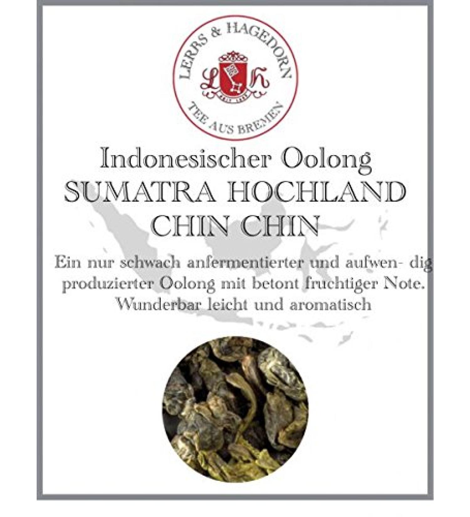 Lerbs & Hagedorn Oolong Sumatra Chin Chin Indonesian Tea 2 kg