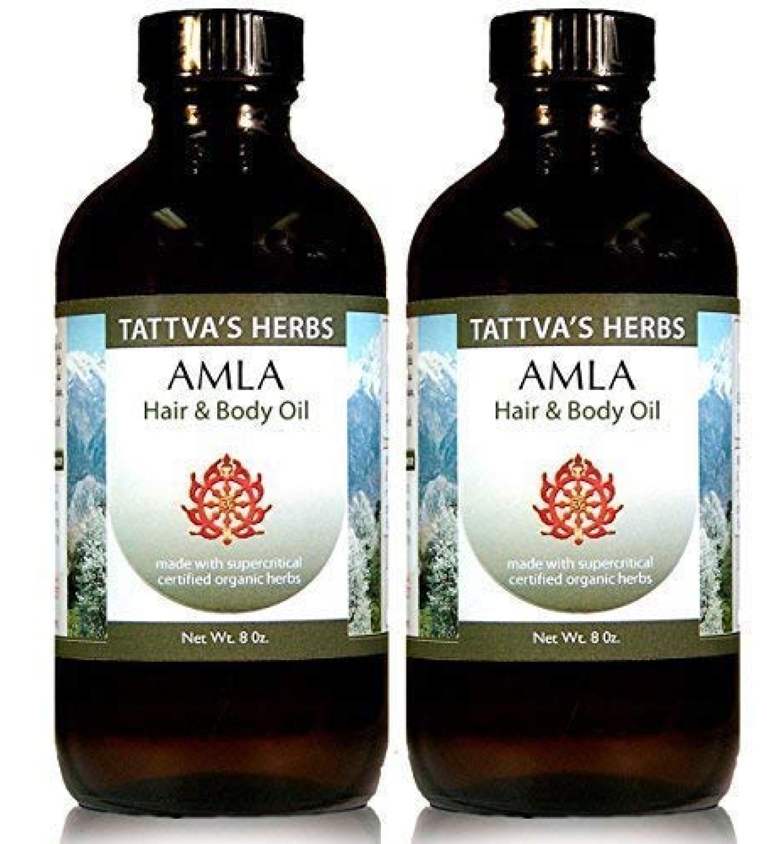 Tattva's Herbs Amla Hair Oil 16 oz. - Promotes Hair Growth - Natural Conditioner Reduces Premature Graying - From - Buy Online on GoSupps.com
