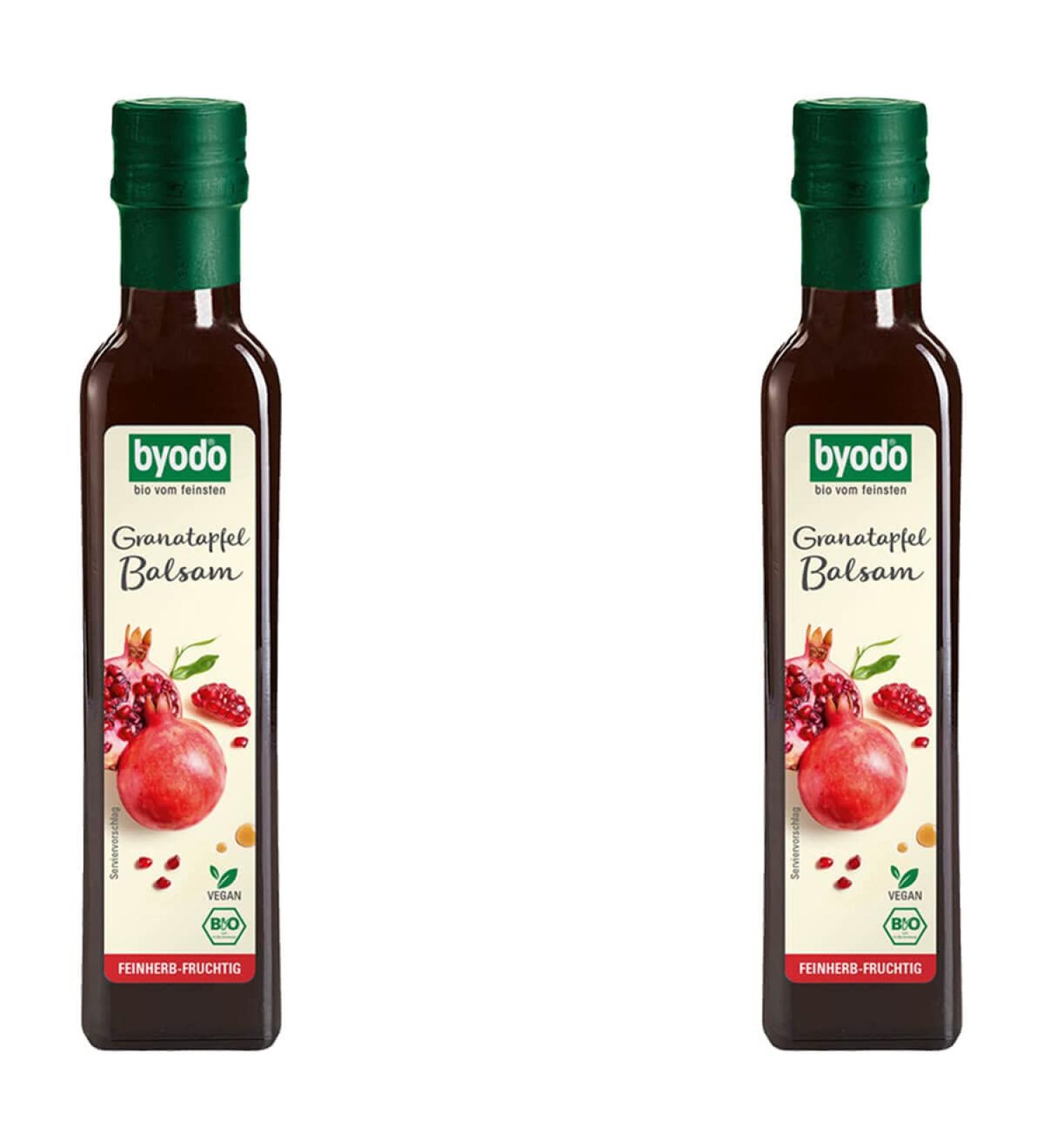 Byodo Baume de grenade biologique, 5% d'acide (2 x 0,25 l)