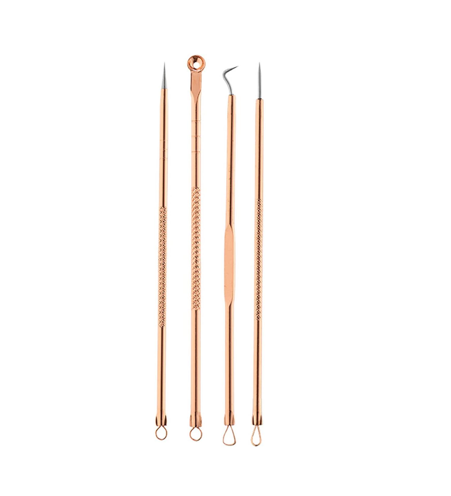 shlutesoy Pimple Pin Multifunctional Wide Applicability Stainless Steel Multifunctional Pimple Blackhead Needle for Girls - Buy Online on GoSupps.com