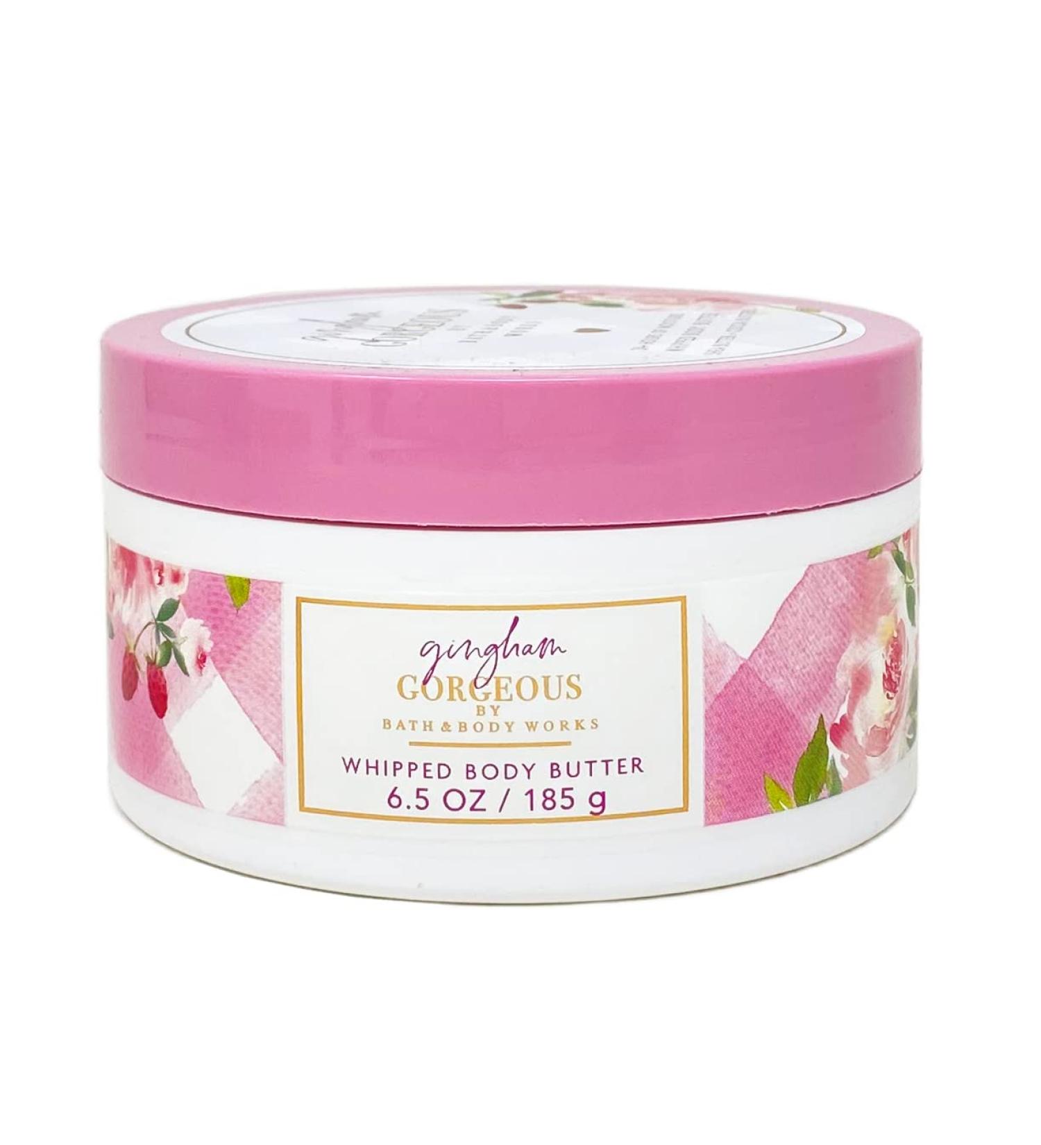 Bath & Body Works Gingham Gorgeous Whipped Body Butter - 6.5 oz / 185 g