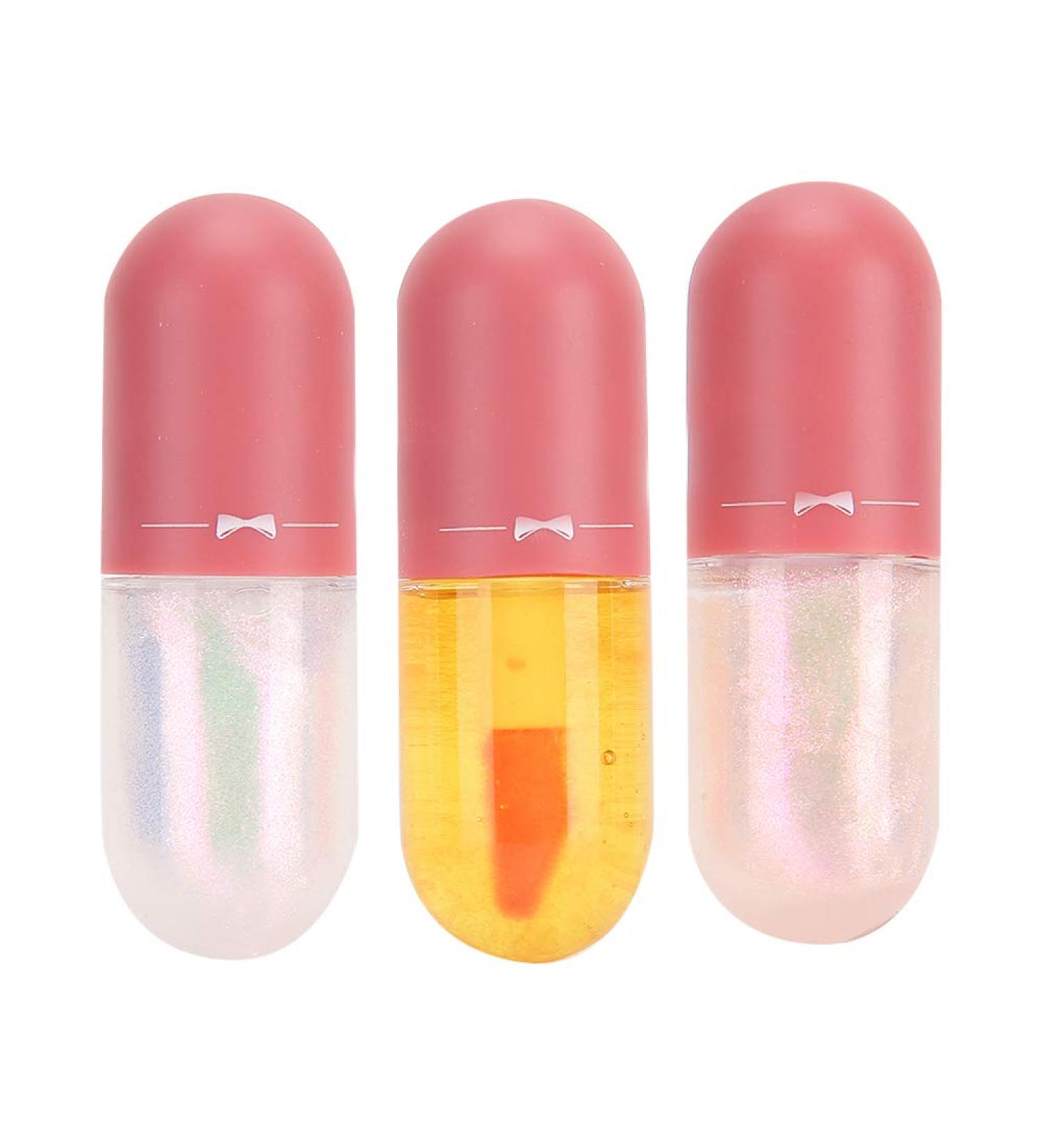 3pcs Lip Gloss Set - Nourishing Lip Plumper & Moisturizing Lip Care for Sexy Full Lips | International Shipping Available - Buy Online on GoSupps.com