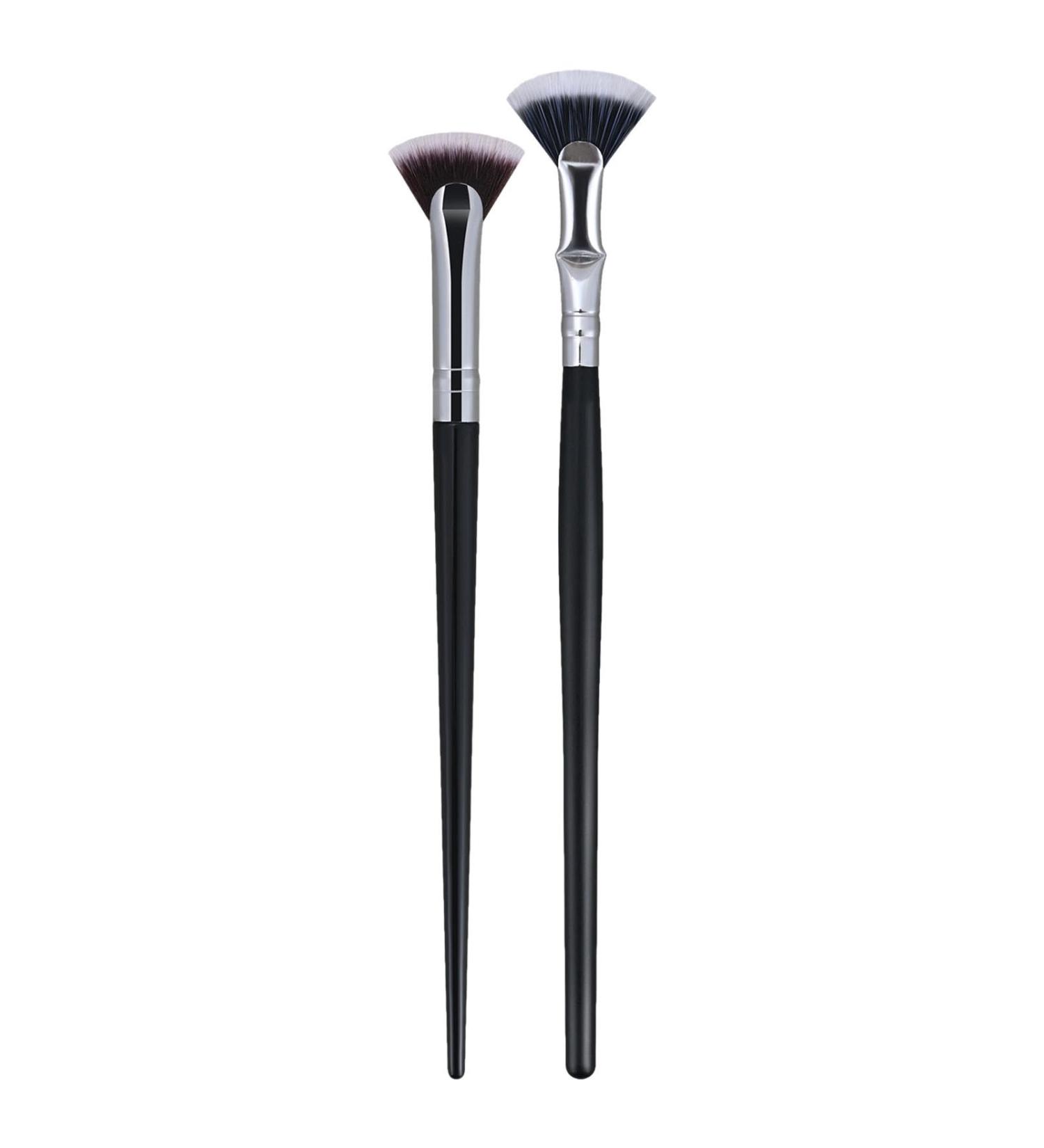 Fan Mascara Brushes - Unique Mascara Fan Brush Eyebrow and Eyelash Brush with Soft Bristles for Girlfriend Mother Wife - Buy Online on GoSupps.com