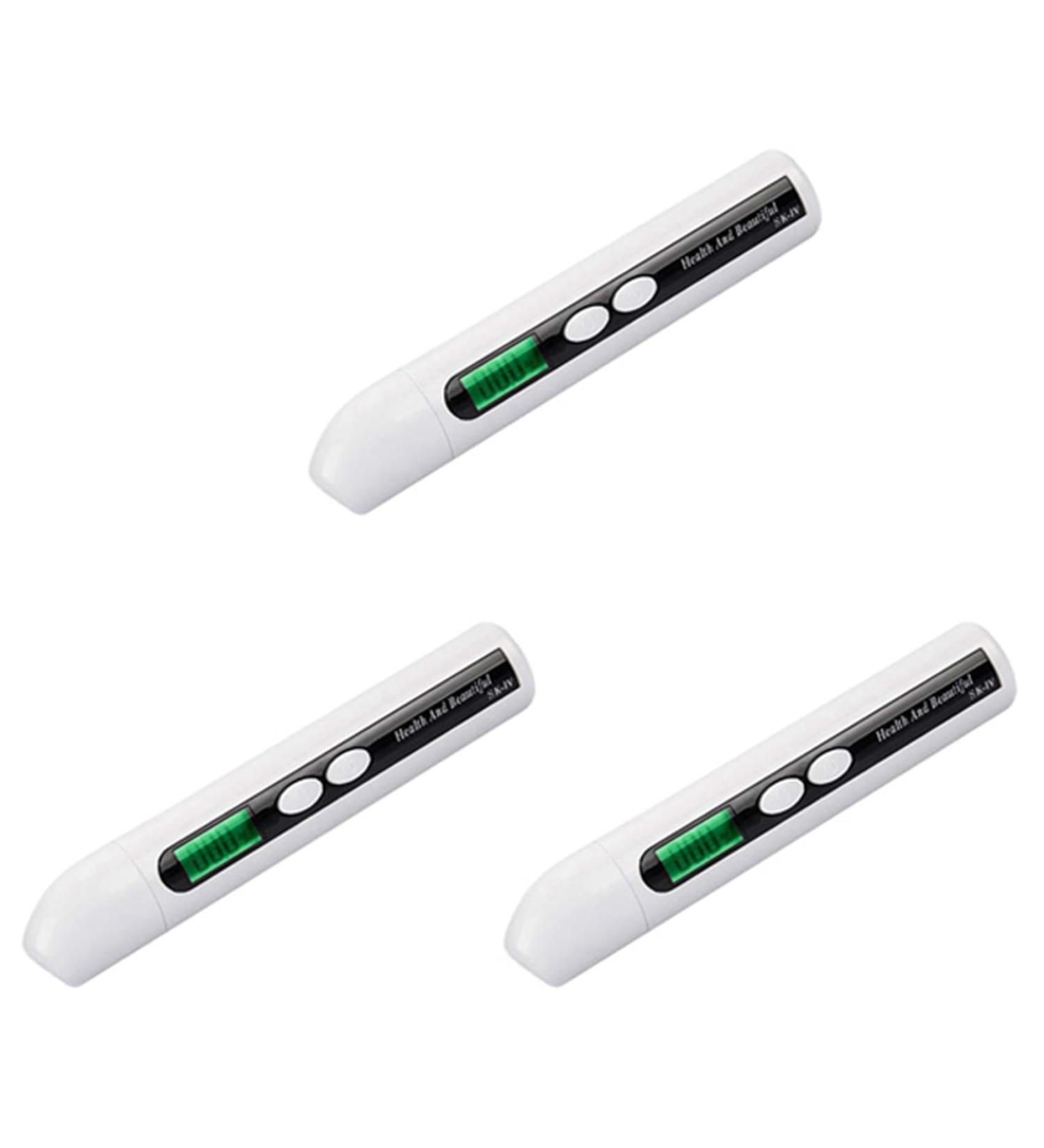 Vadillo 3X Portable Digital Monitor Detector Skin Sensor Face Skin Moisture Tester Meter Water Oil Analyzer - Buy Online on GoSupps.com