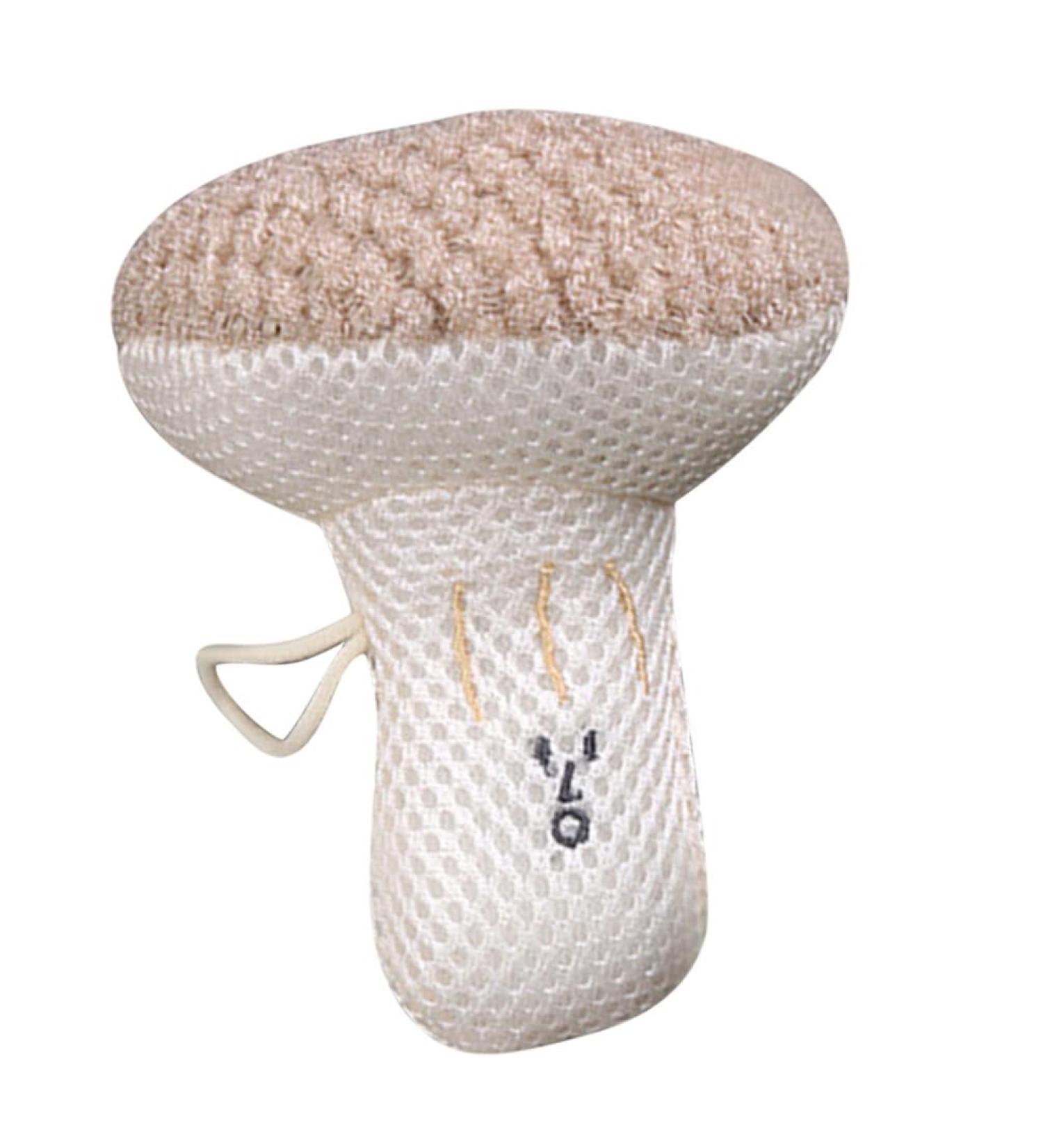 Beaupretty Cute Facial Sponge Mushroom Design Face Washing Scrubber Face Cleaner Exfoliating Sponge for Girls Women - Buy Online on GoSupps.com