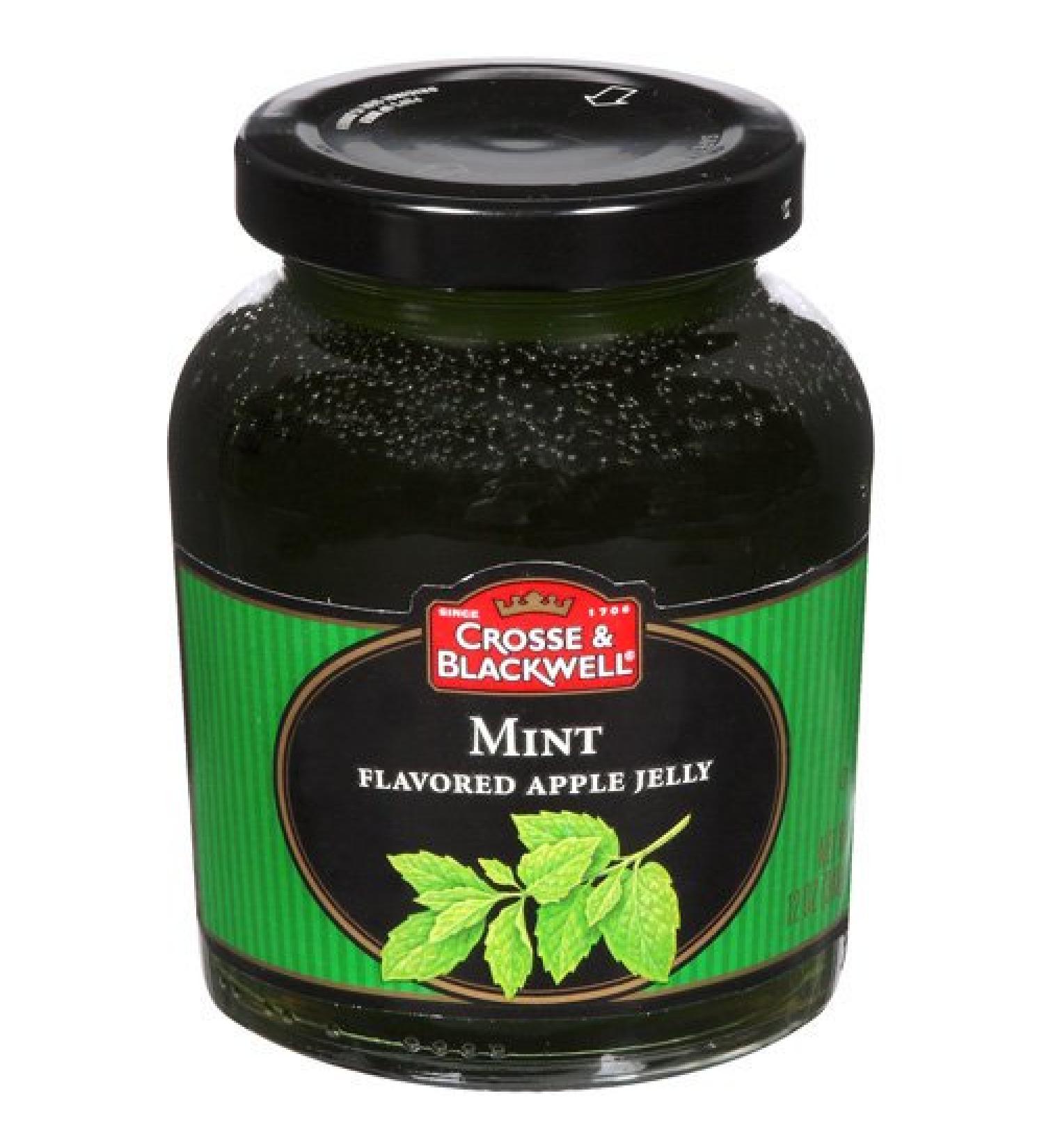 Pack of (2) Crosse & Blackwell Mint Flavored Apple Jelly, 12 Oz