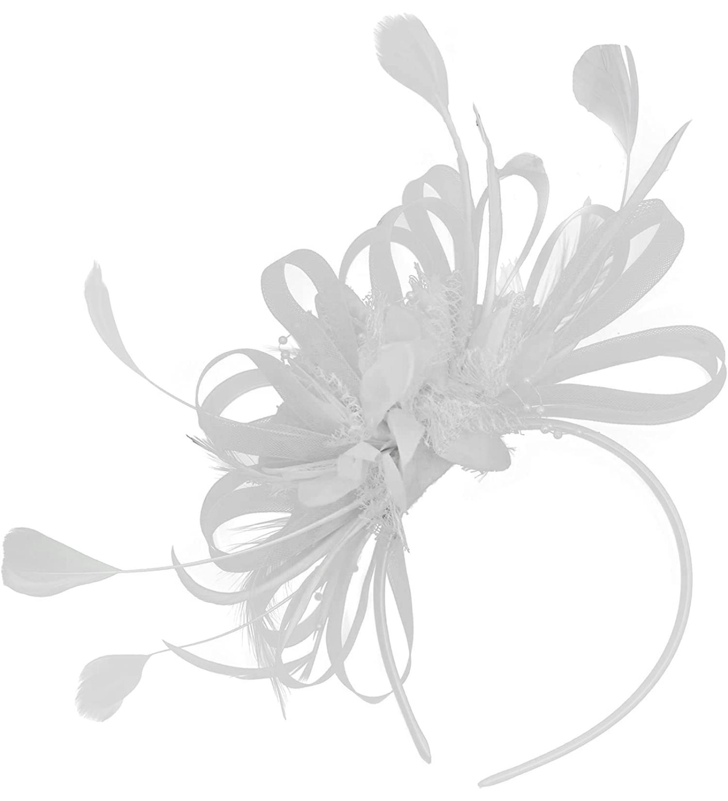 Caprilite Fashion Hairband 1 piece (1 pack) White