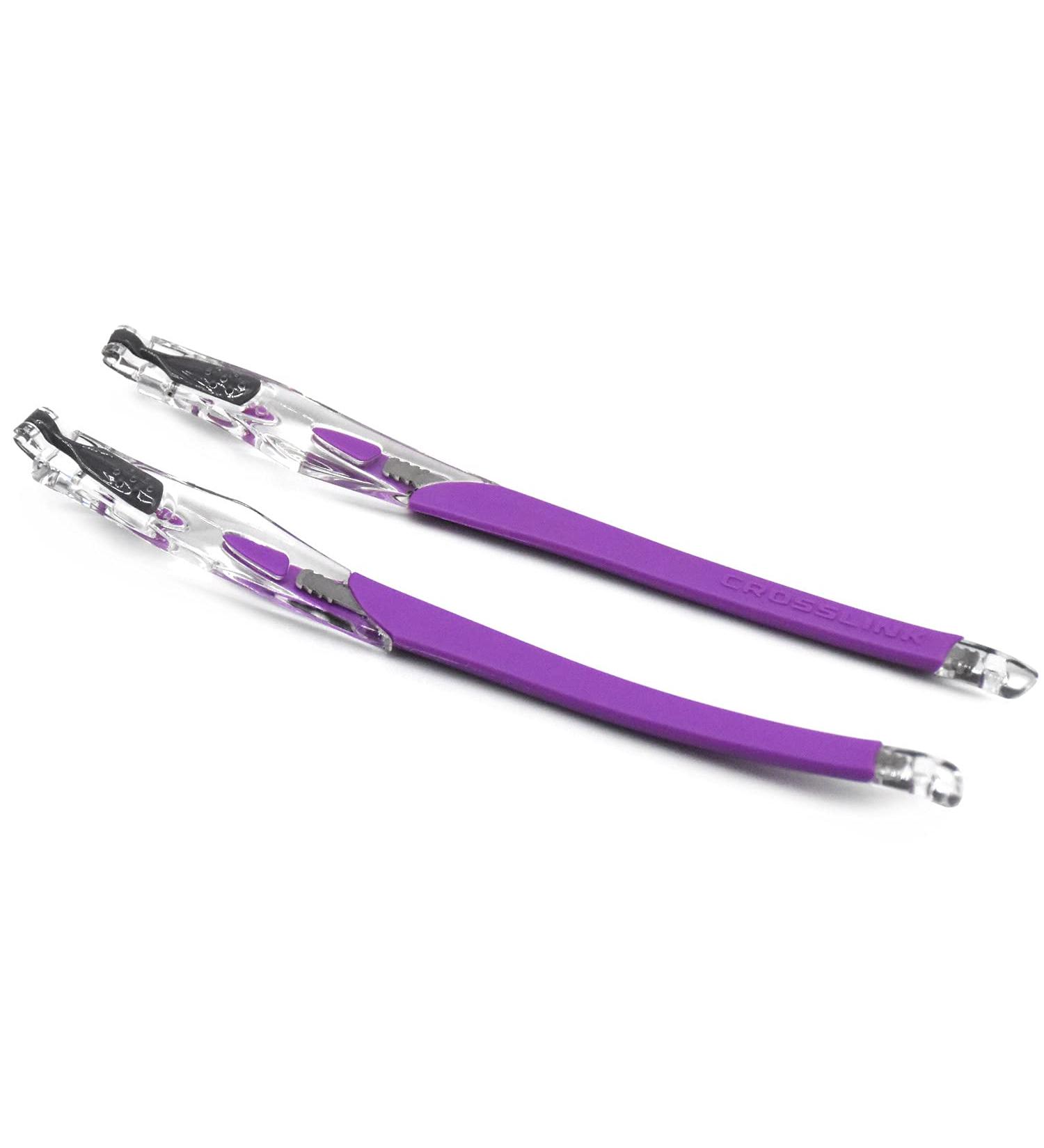 SOODASE Rubber Transparent Frame Legs for Oakley Crosslink Sweep/Switch Glasses - Purple Replacement Parts | International Shipping - Buy Online on GoSupps.com