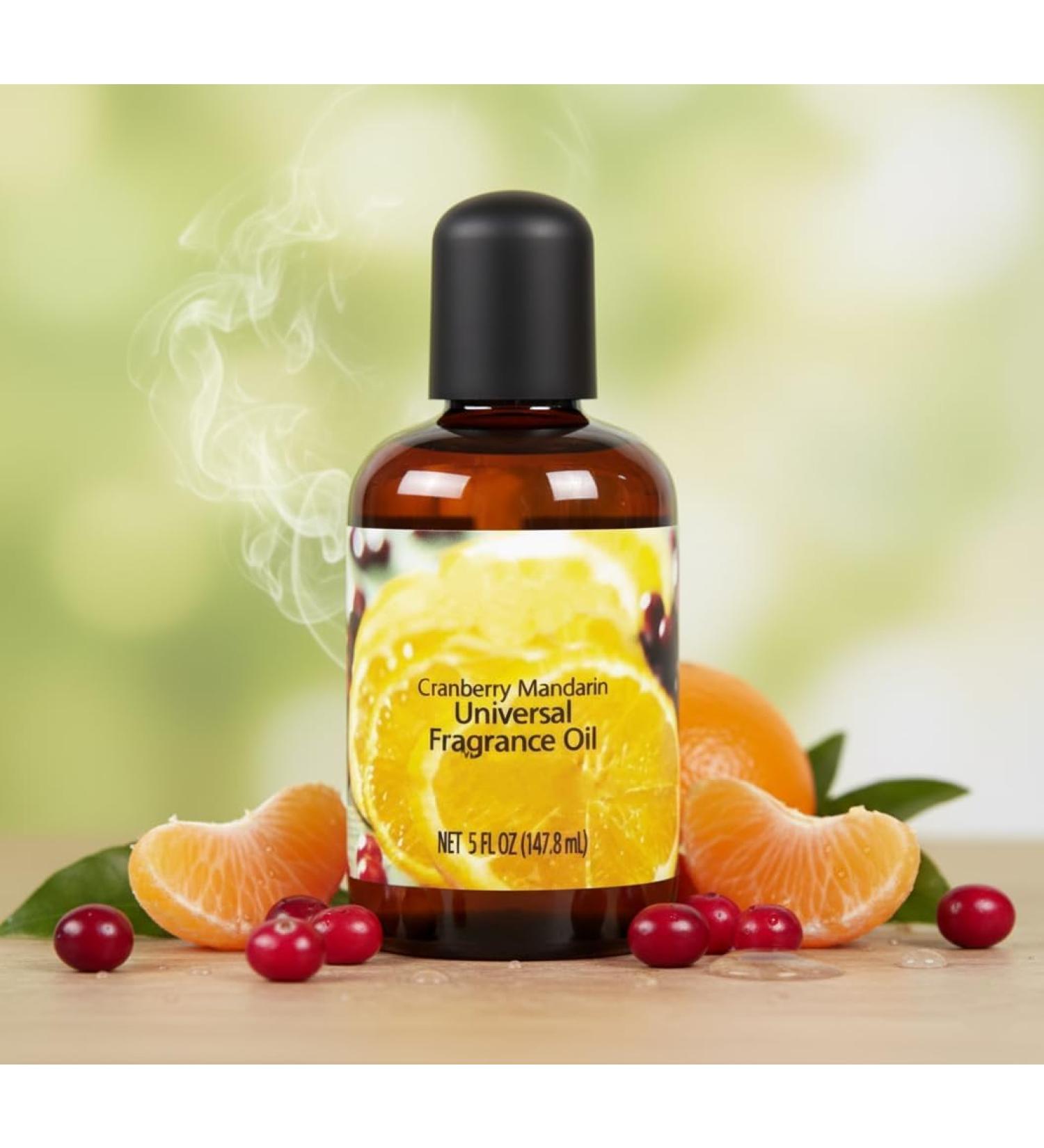 New Cranberry Mandarin Fragrance Oil 5 fl oz Universal for Diffusers Warmers and Potpourri