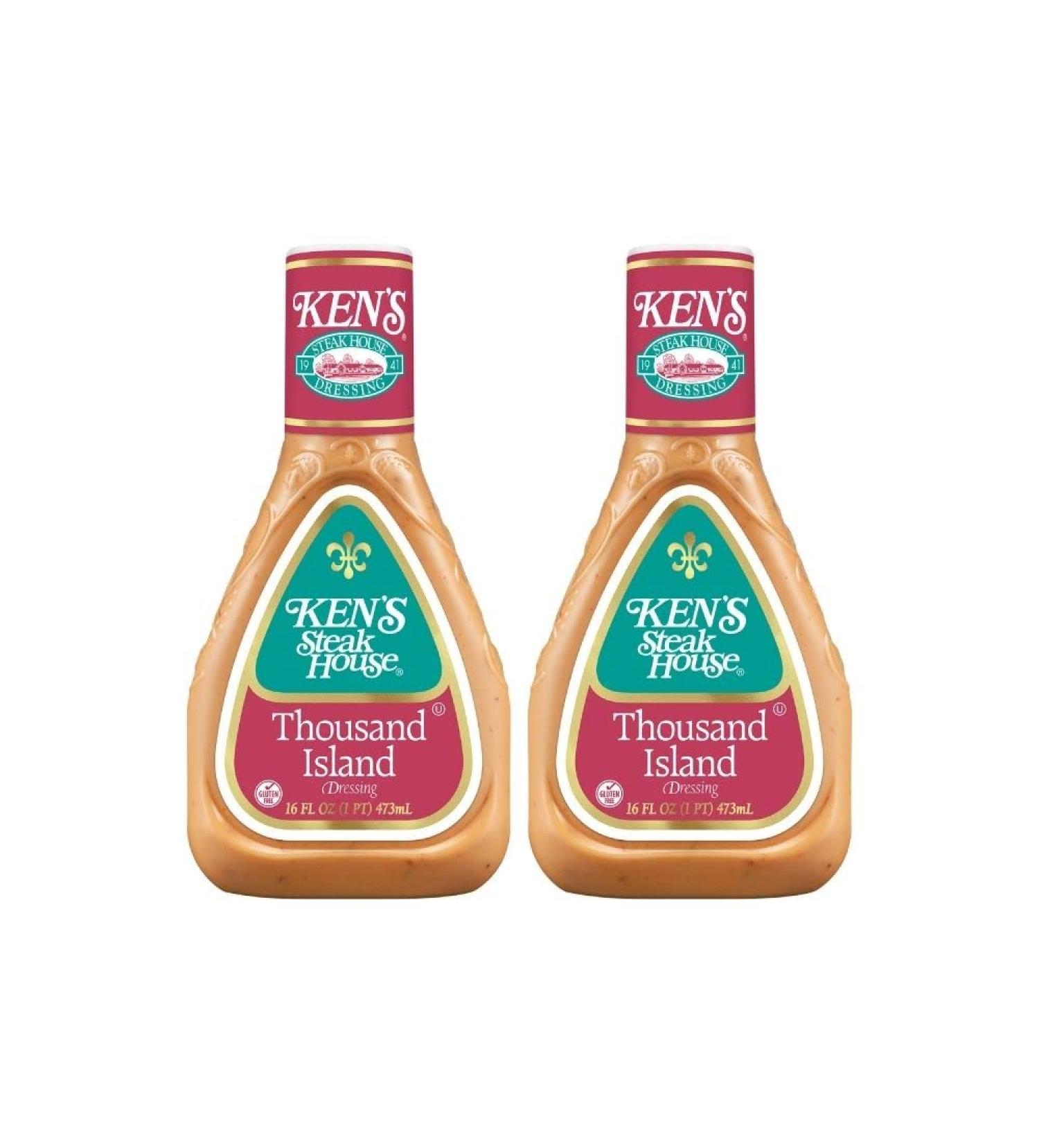 Ken's Steak House Thousand Island Dressing 16 FL OZ - Pack of 2 - Buy Online on GoSupps.com