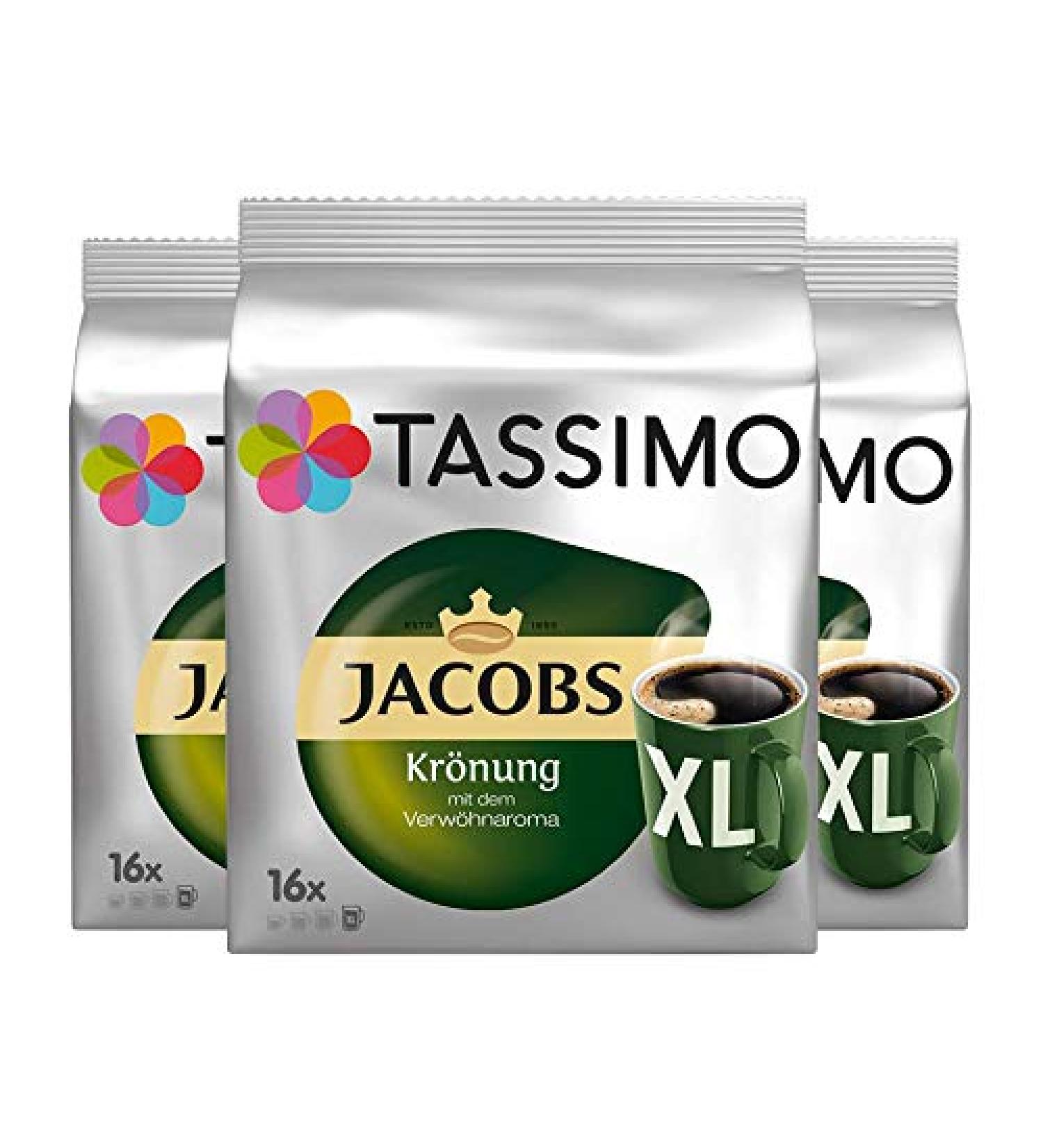 Tassimo Jacobs Kr nung XL pack of 3 (3 x 16 servings) 144 g (pack of 3)