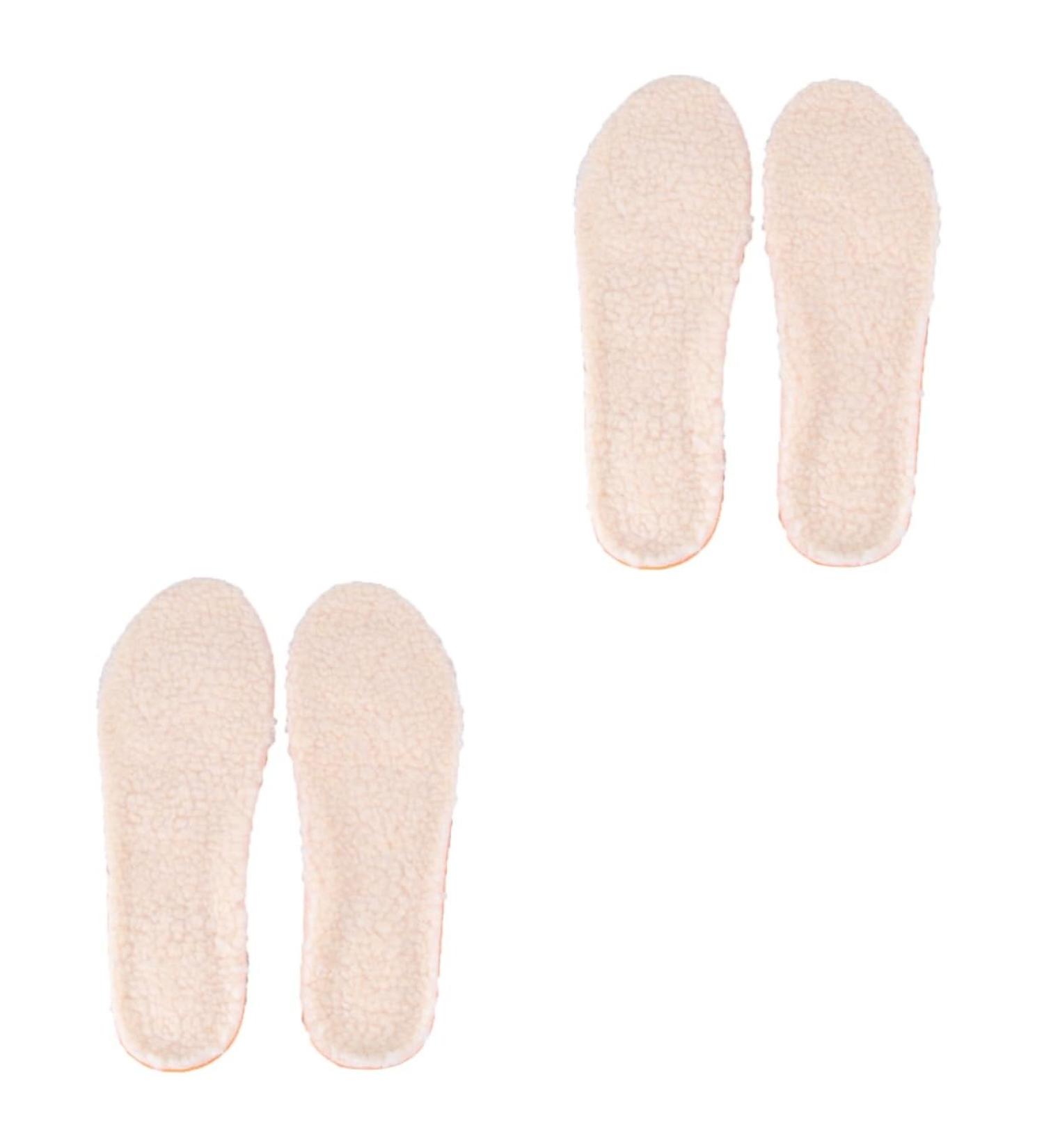 FRCOLOR 2 Pairs Warm Shoe Pads & Cushions | Comfortable Foot Care Insoles for Winter & Sports - Buy Online on GoSupps.com