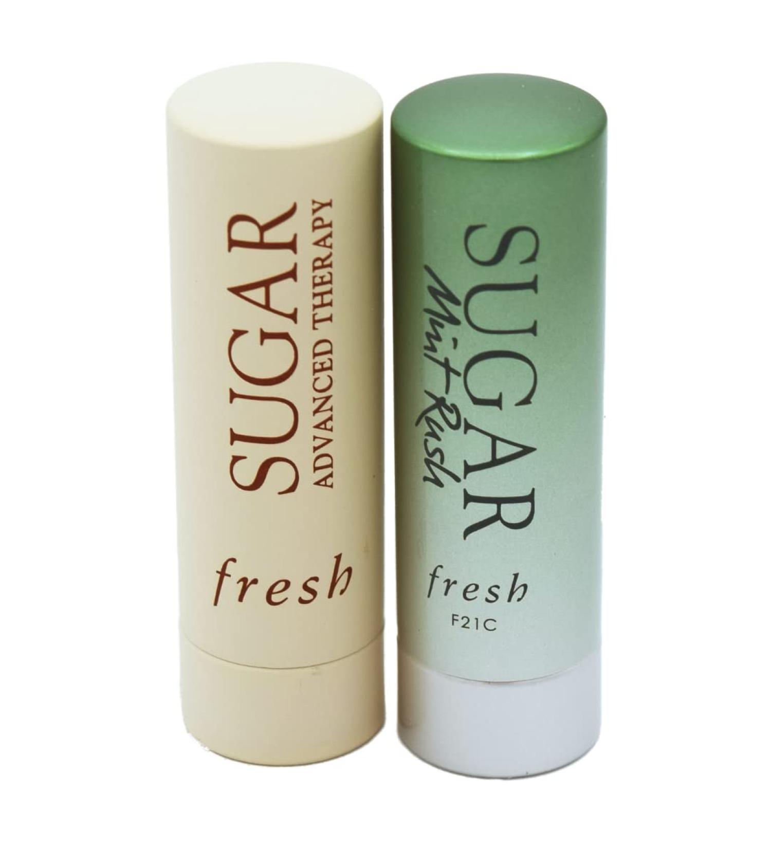 Travel Size Sugar Lip Balm Set | Advanced Therapy & Mint Rush Treatments for Soft Lips - Buy Online on GoSupps.com