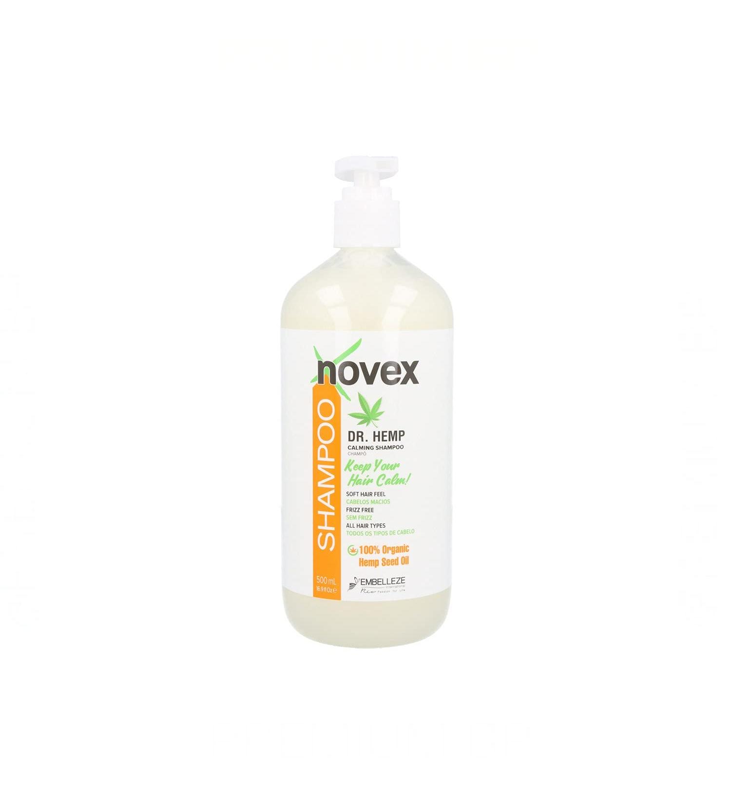Novex Dr Hemp kalmerende shampoo 500 ml 100 biofrizz - Buy Online on GoSupps.com