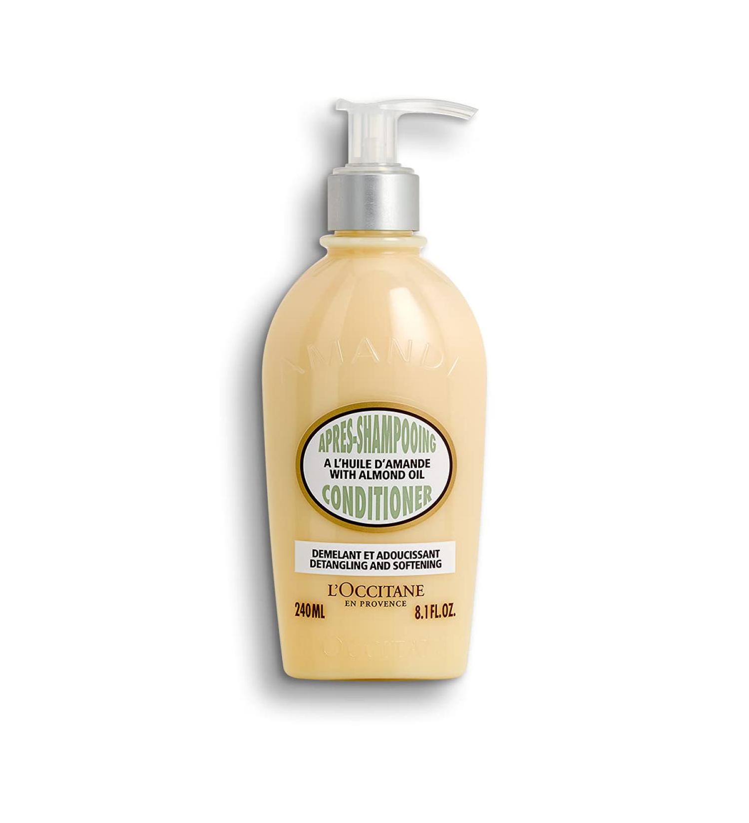 L'Occitane Almond Oil Conditioner 8.1 Fl Oz | All Hair Types - Buy Online on GoSupps.com