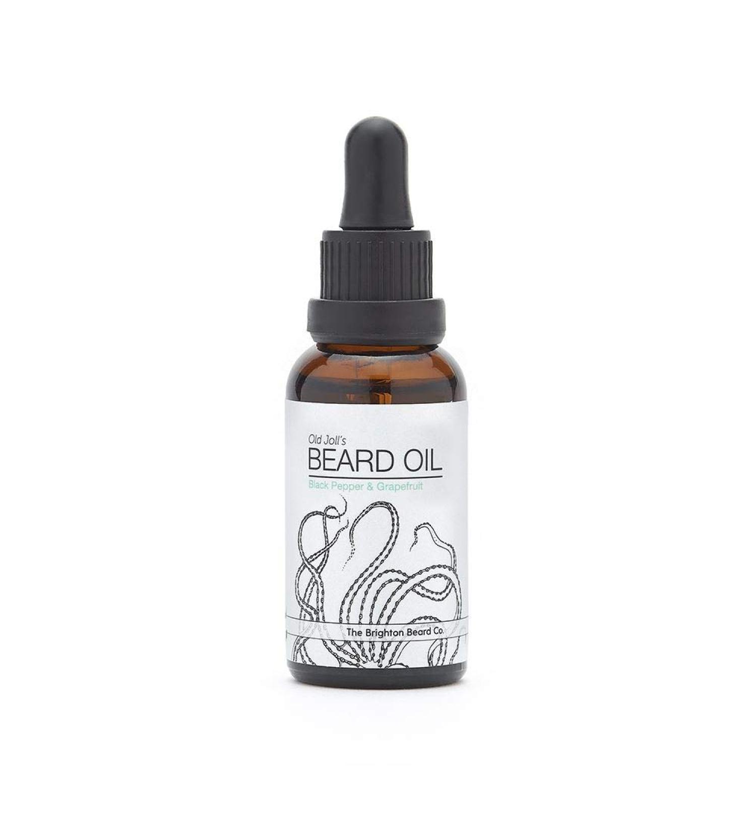Brighton Beard Company Beard Oil (Black Pepper & Grapefruit 30ml) - Buy Online on GoSupps.com