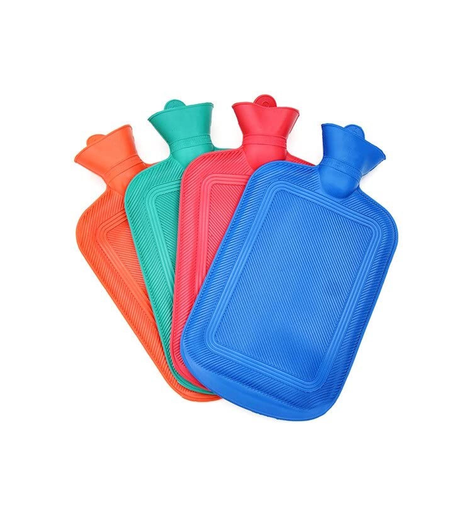 MAIES 500ml Hot Water Bottle - Portable Rubber Warm Handbag | Reusable Winter Comfort - Buy Online on GoSupps.com
