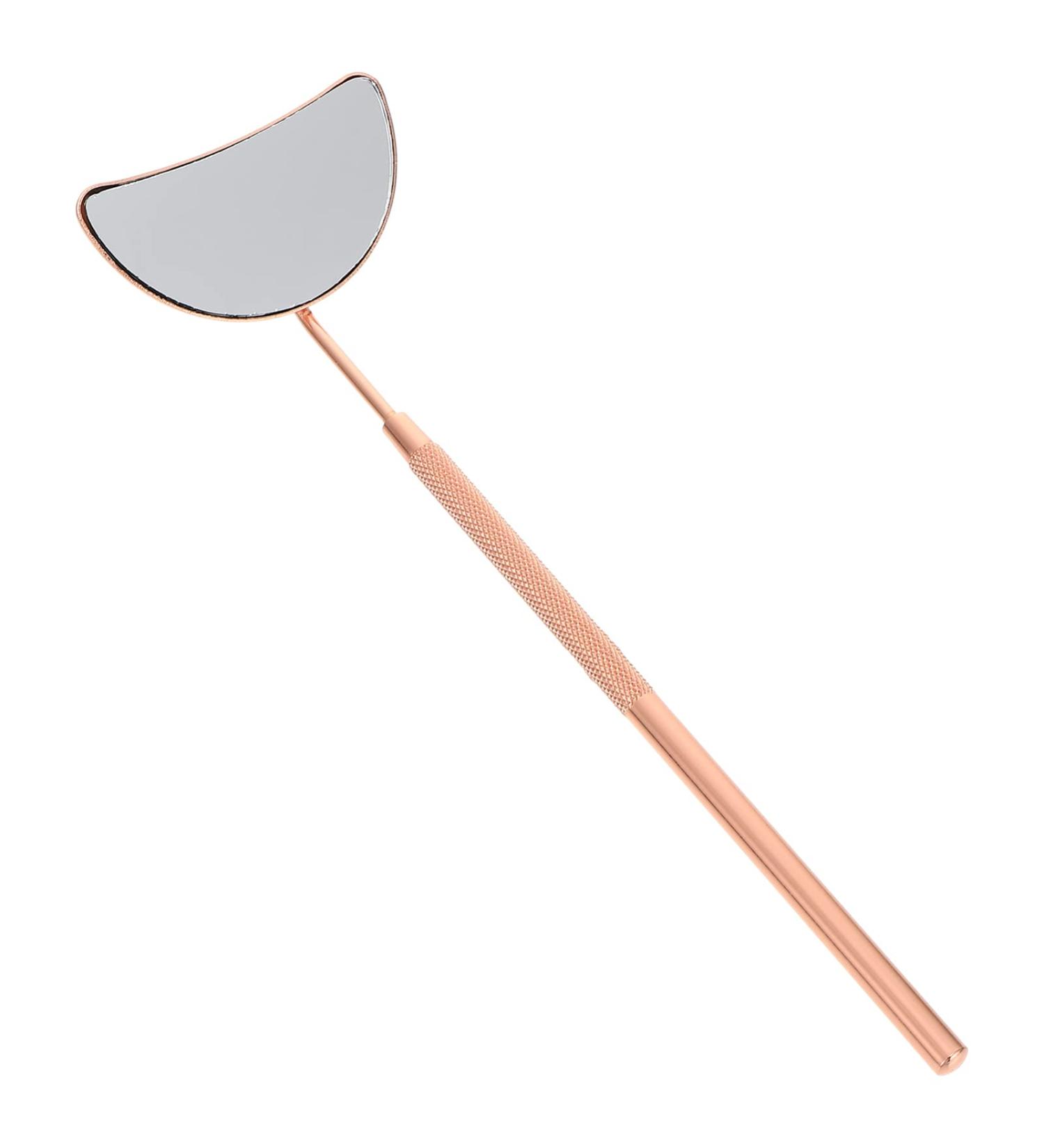 LALAFINA Chalazion Eyelash Makeup Brush - Lightweight Rose Gold Magnifying Handle for Styes & Eyelid Transplanting | 15.5x5x0.5CM - International Shipping - Buy Online on GoSupps.com