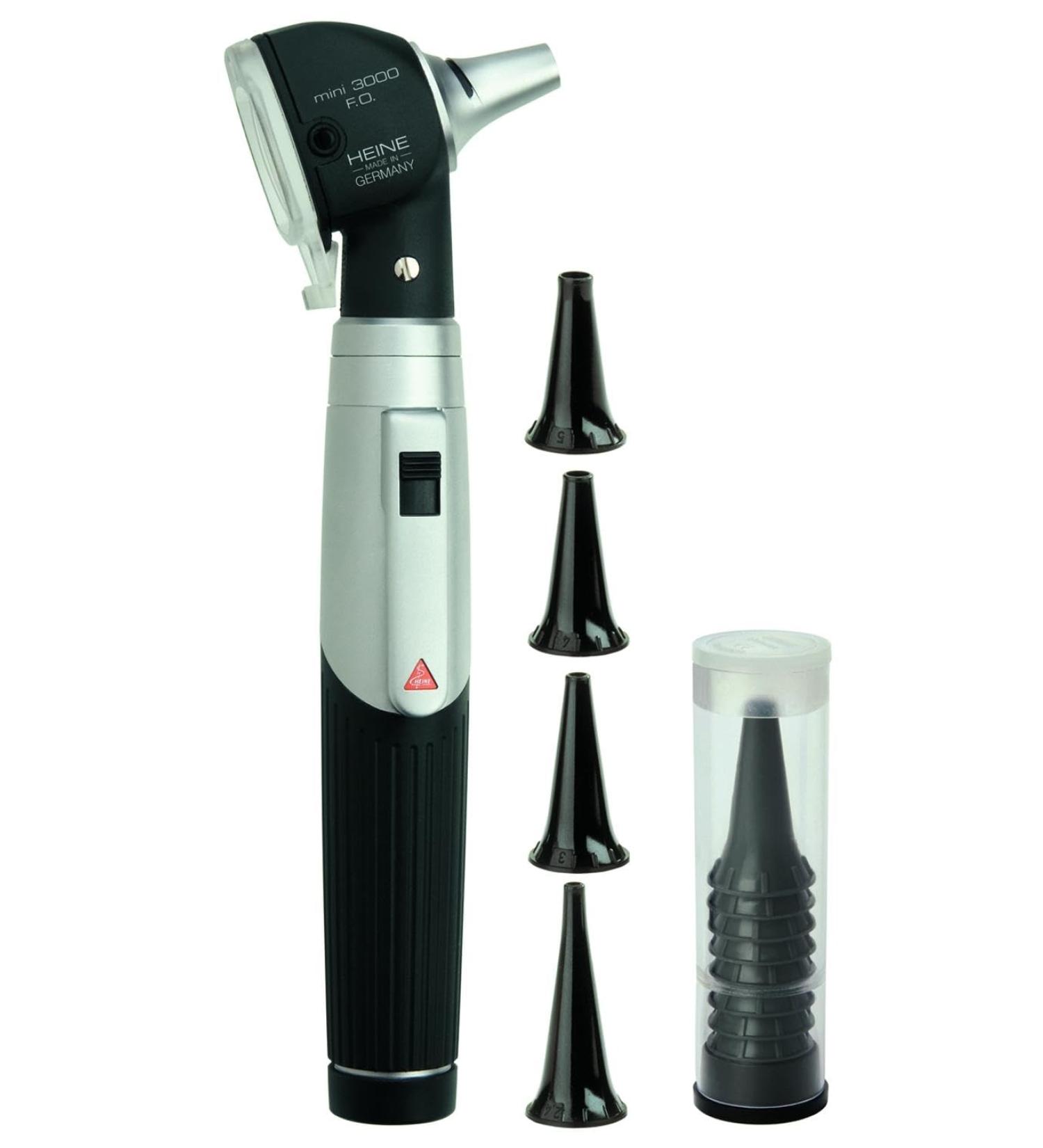 Heine mini 3000 otoscope with battery handle set
