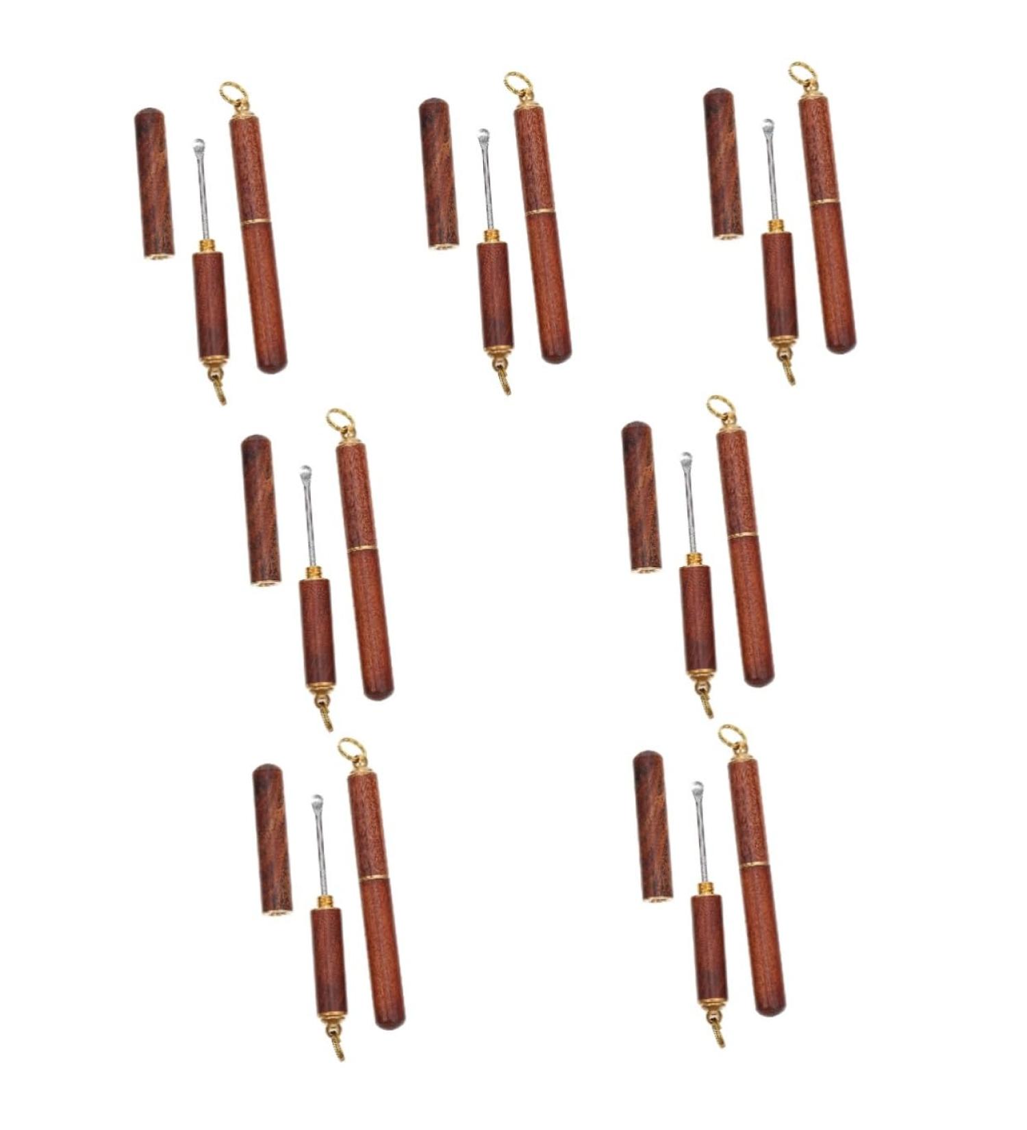 FRCOLOR 14 Pcs Wooden Ear Spoon Ear Cleaners - Durable Ear Picks & Wax Removing Tools for Effective Ear Cleaning - Buy Online on GoSupps.com