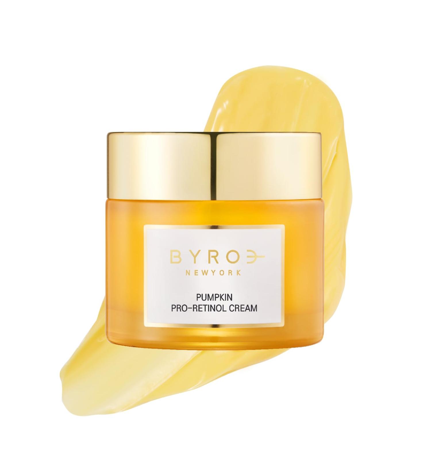 BYROE Pumpkin Pro-Retinol Anti Aging Face Cream | Vegan Hydrating Formula with Eco Ceramides & Bakuchiol | Reduce Fine Lines & Wrinkles - 50ml - Buy Online on GoSupps.com