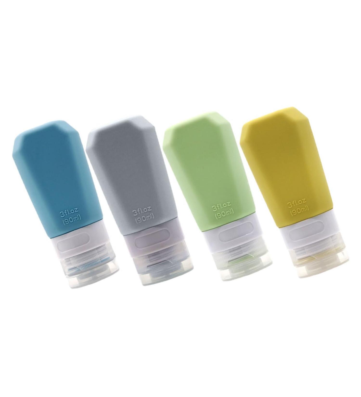 FRCOLOR 1 Set Silica Gel Bottle Travel Bottle Shampoo - Buy Online on GoSupps.com