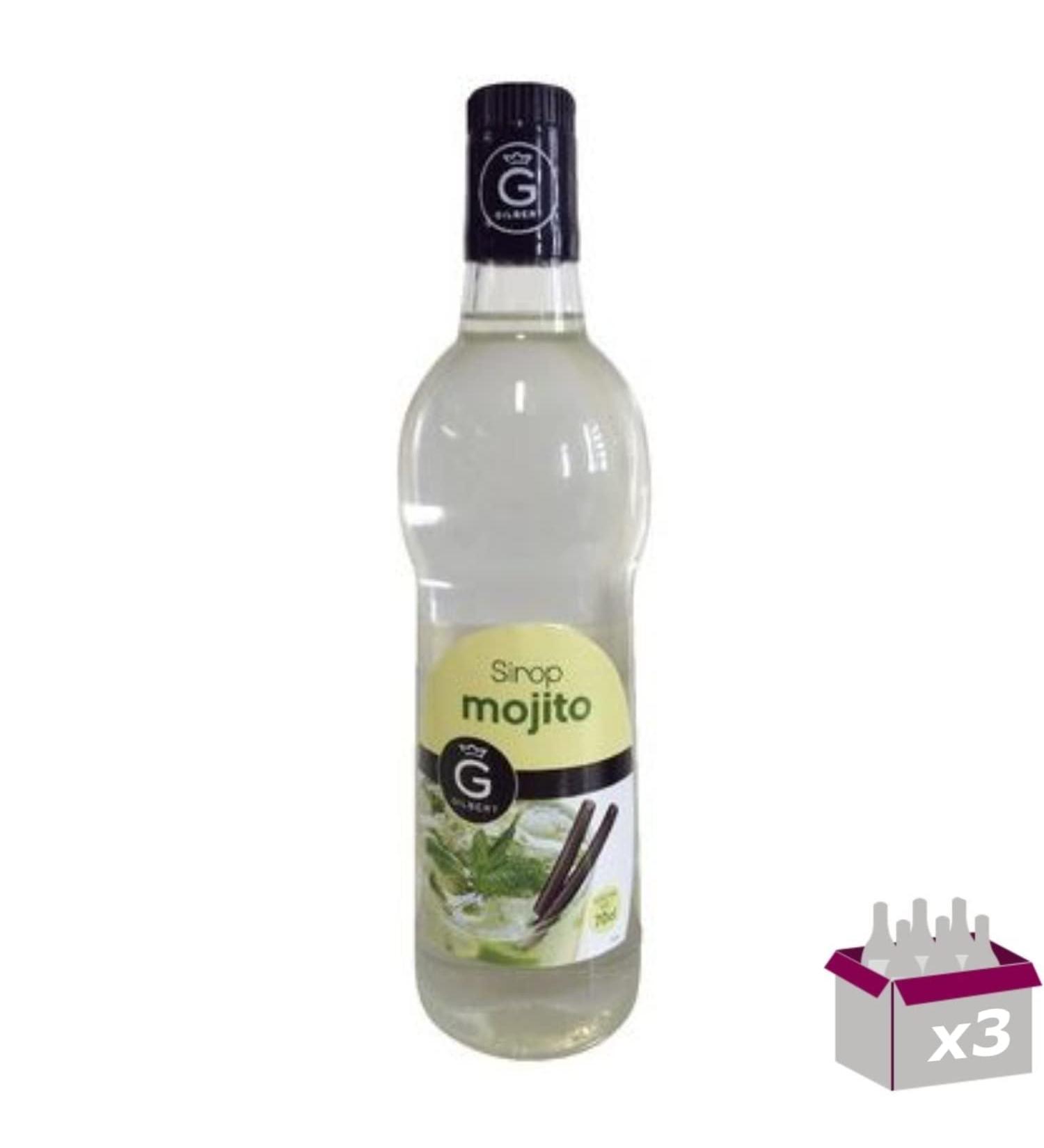 Set of 3 Rioba Syrups - Mojito - 3 x 70cl