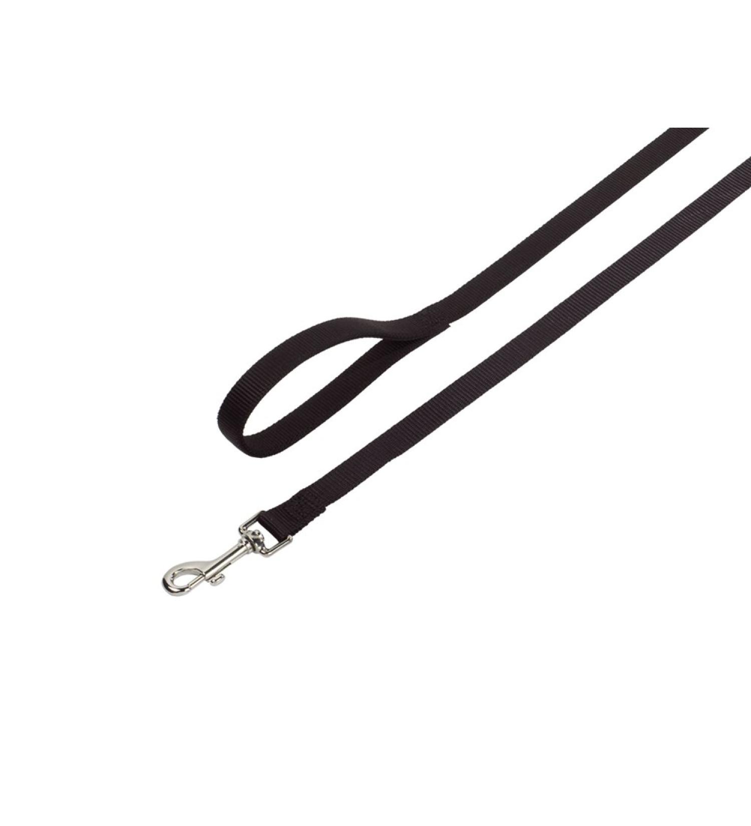 Nobby Classic Black Dog Leash - 120 cm Length 15 mm Width | Premium Quality eCommerce - Buy Online on GoSupps.com